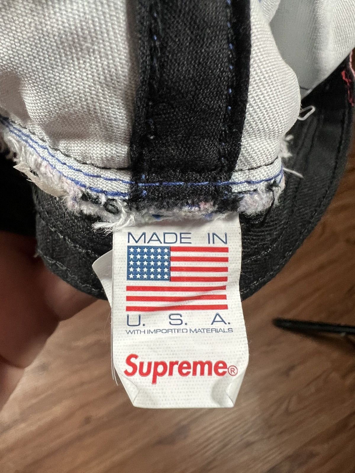 Hypebeast × Supreme Supreme Washed Chino Twill Crusher Size ONE SIZE - 2 Thumbnail