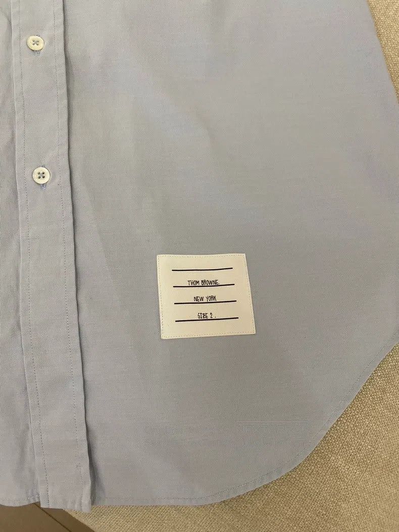 Thom Browne Thom Browne Cotton shirt Size US M / EU 48-50 / 2 - 6 Thumbnail