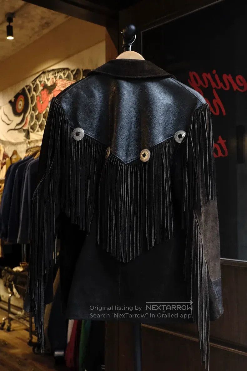 Schott Schott Fringed leather jacket Size US XS / EU 42 / 0 - 5 Thumbnail
