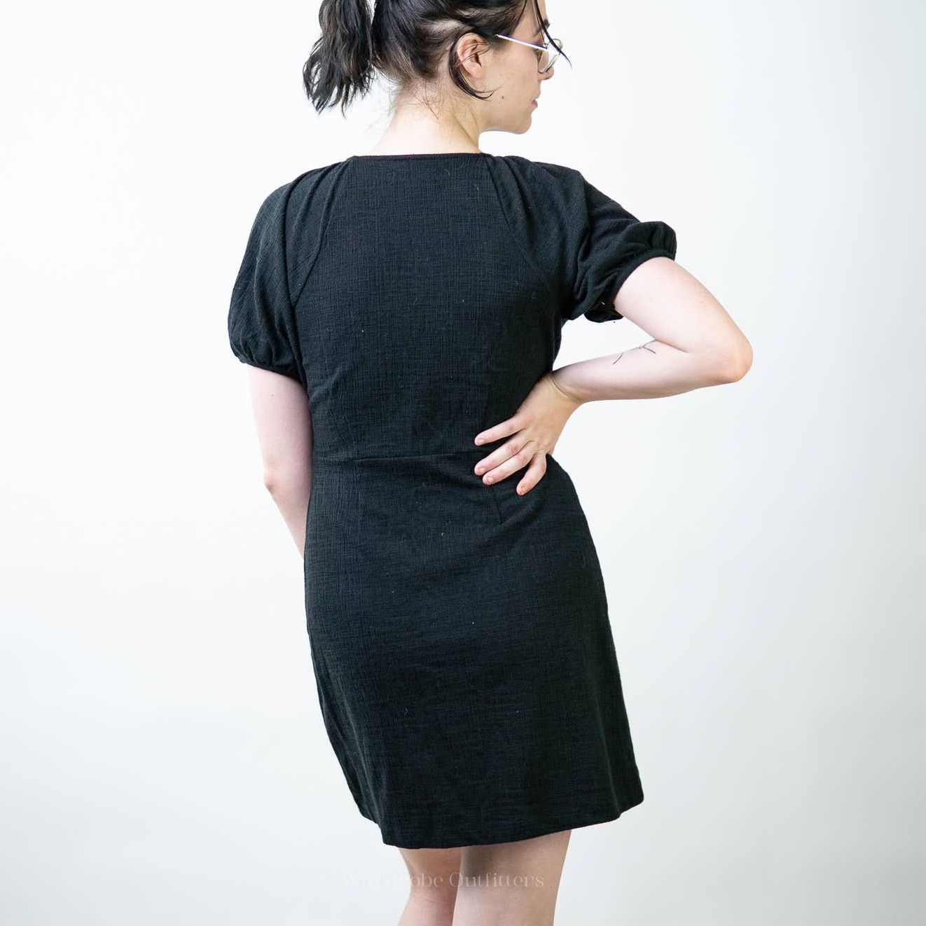 Madewell Madewell Textured & Tread Puff Sleeve Dress - S Size S / US 4 / IT 40 - 4 Thumbnail