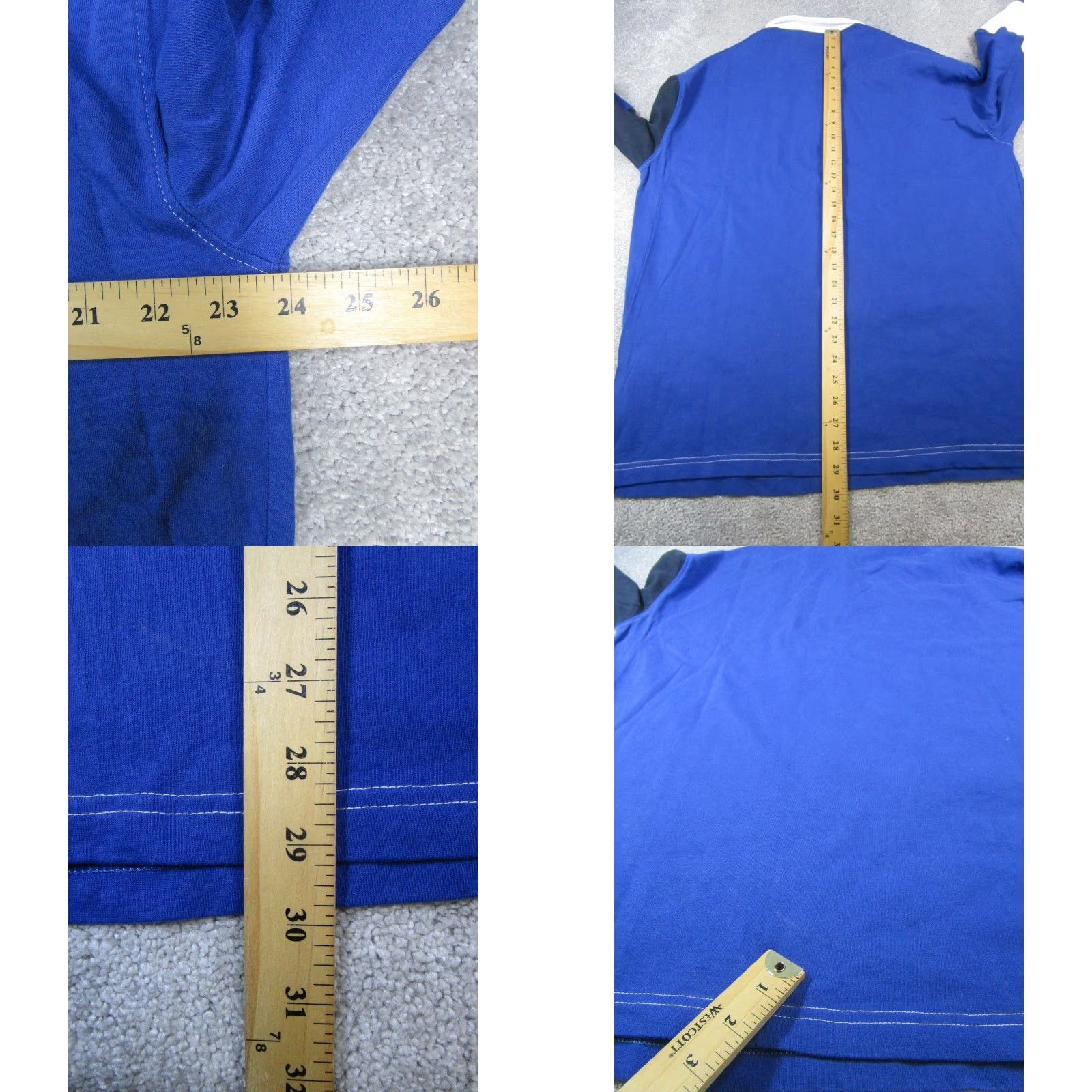 Armani Exchange VINTAGE Armani Exchange AX Polo Shirt Mens XL Blue White Cotton Golf Size US XL / EU 56 / 4 - 9 Thumbnail