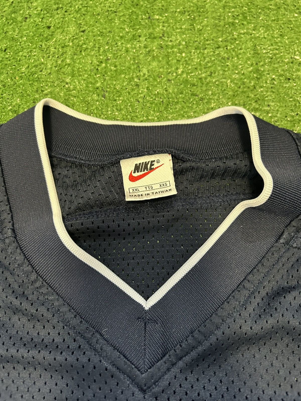 Nike × Vintage Vintage Nike Soccer Jersey Size US XL / EU 56 / 4 - 2 Thumbnail