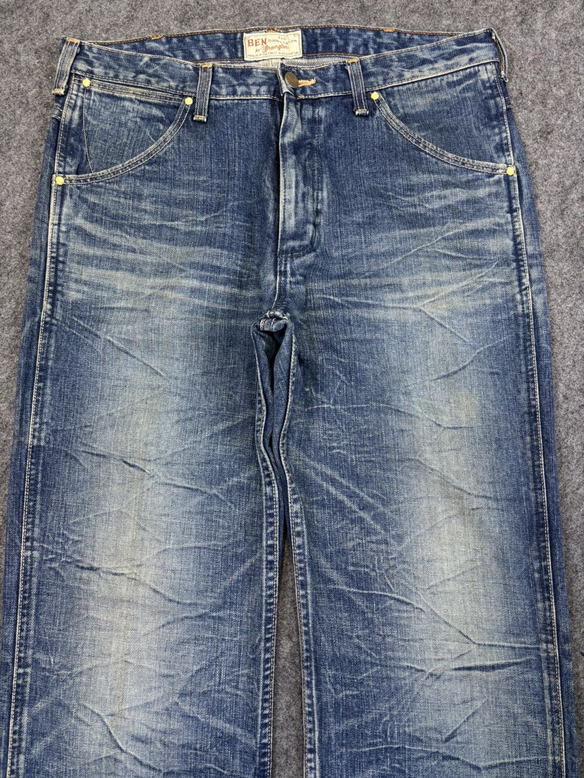 Vintage Vintage 90s Wrangler Rodeo Taylor Issue Gripper Zipper F943 Size US 33 - 3 Thumbnail