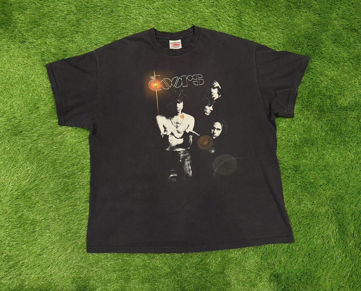 Band Tees VTG 90s 1999 The Doors Jim Morrison Rock Double Sided Shirt Size US XL / EU 56 / 4 - 1 Thumbnail