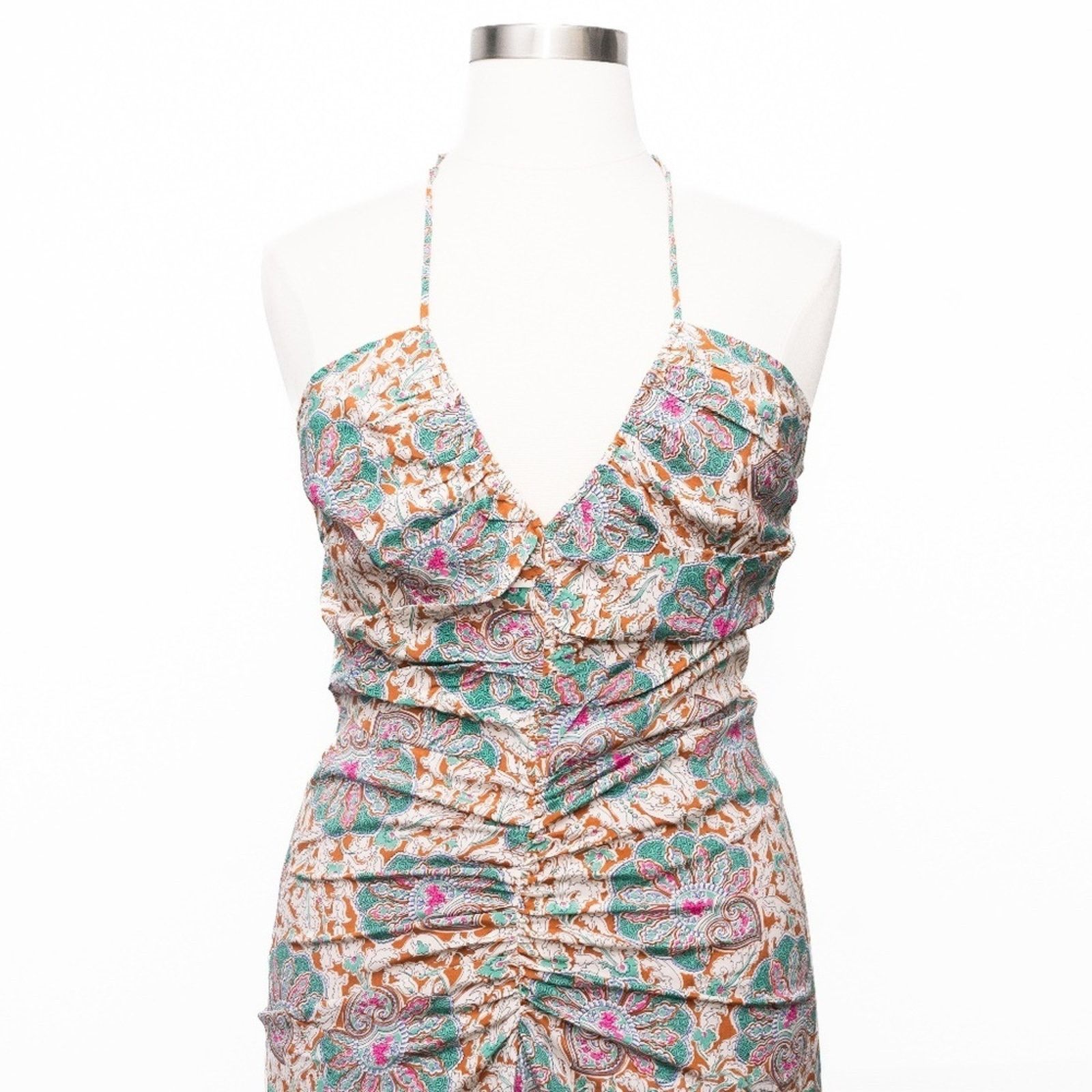 Veronica Beard Veronica Beard. Aldana Silk Dress. Size XL / US 12-14 / IT 48-50 - 6 Thumbnail