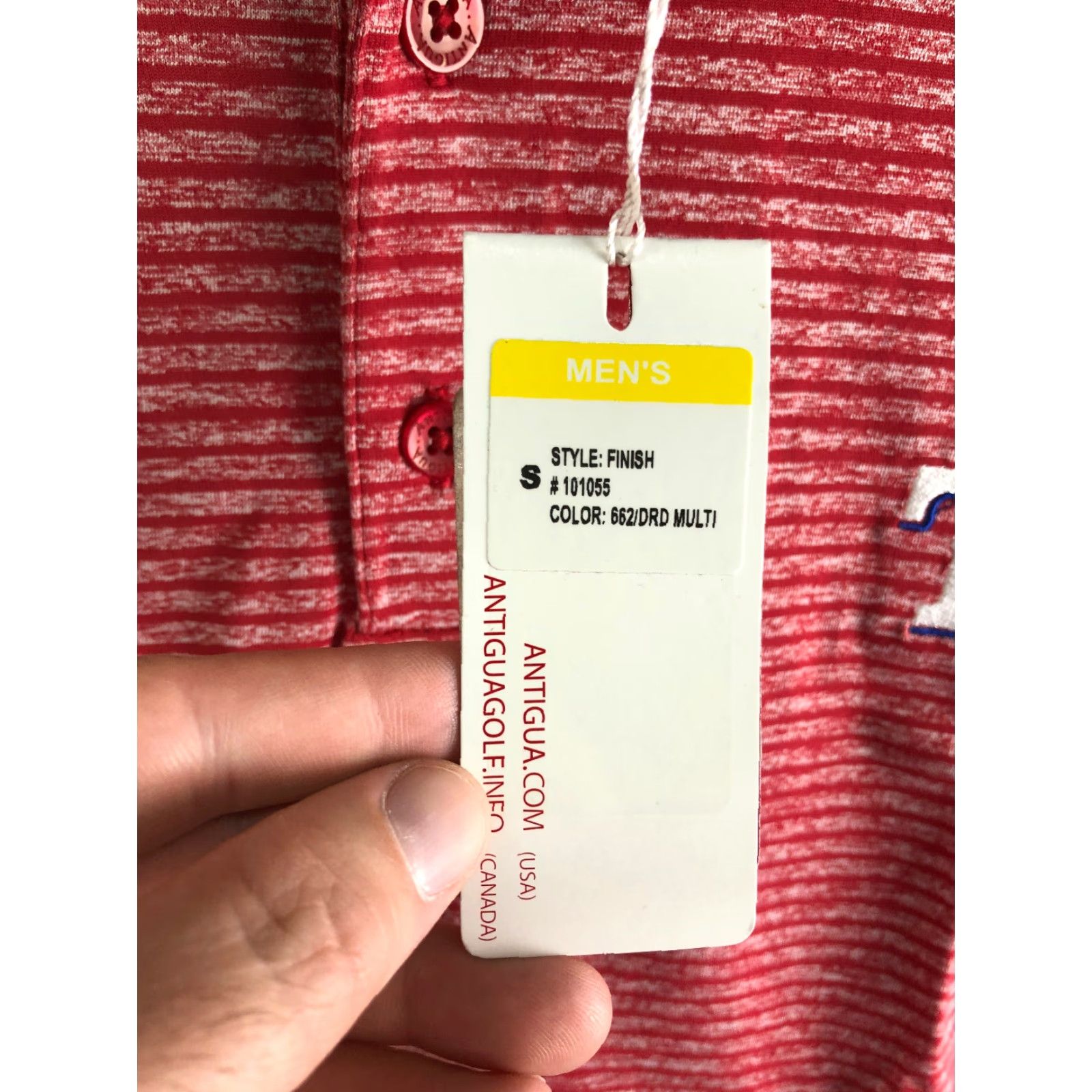 Vintage Antigua Polo Shirt Short Sleeve Mens Small Red Texas Rangers Logo Polo Shirt Men S Red Antigua Polo Shirt Texas Rangers Baseball Size US S / EU 44-46 / 1 - 4 Thumbnail