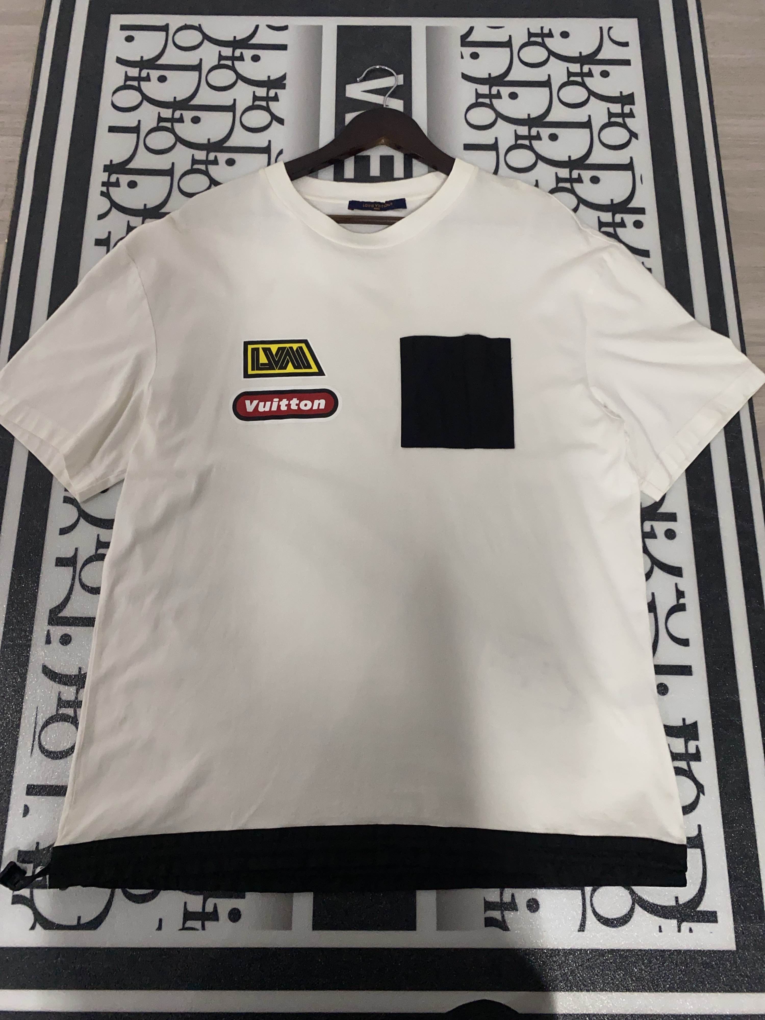 Louis Vuitton Louis Vuitton Graphic Patch T-Shirt Size L Size US L / EU 52-54 / 3 - 1 Thumbnail