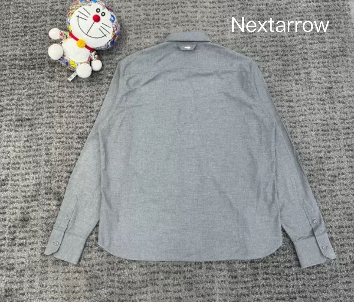 Louis Vuitton LOUIS VUITTON LV Logo Embroidered Mixed Fabric Shirt Size US M / EU 48-50 / 2 - 2 Thumbnail