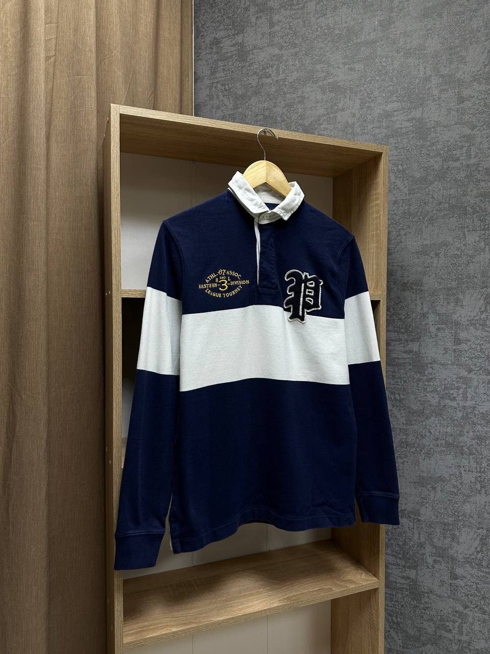Polo Ralph Lauren × Vintage Vintage Polo Ralph Lauren Rugby Big Logo PRL Sweatshirt Size US S / EU 44-46 / 1 - 3 Thumbnail