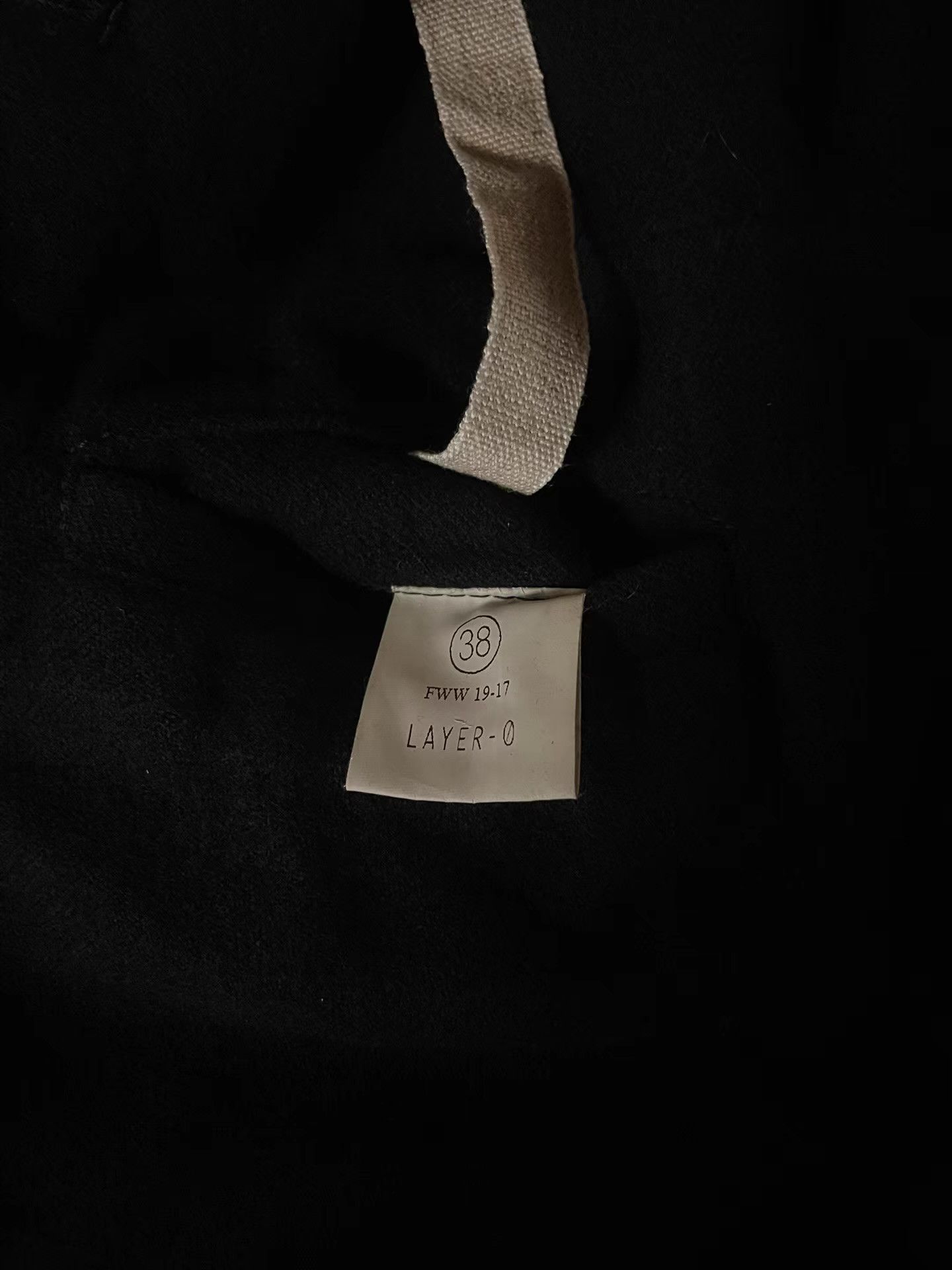 Layer-0 Layer‑0 17FW Women’s H‑Silhouette Triple‑Layer Wool Coat Ｑ25 Size XS / US 0-2 / IT 36-38 - 3 Thumbnail