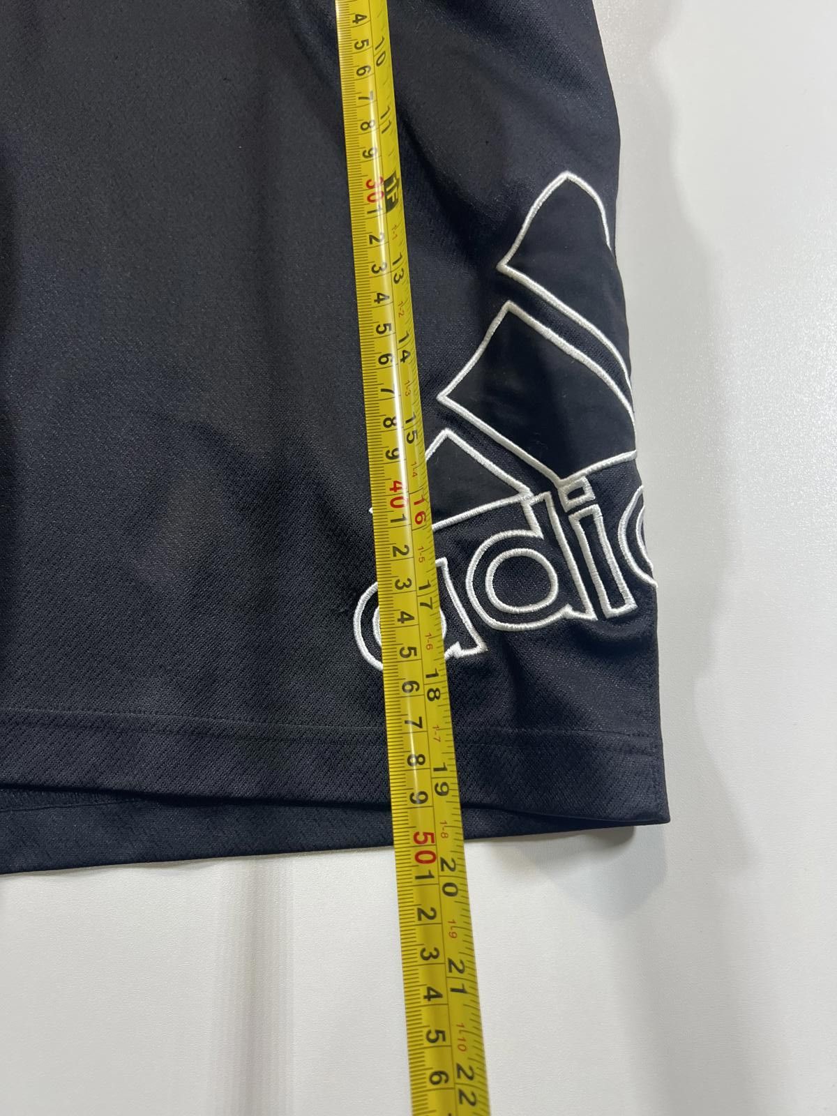 Adidas Adidas Men's Black Athletic Shorts with Large Logo Size US 36 / EU 52 - 5 Thumbnail