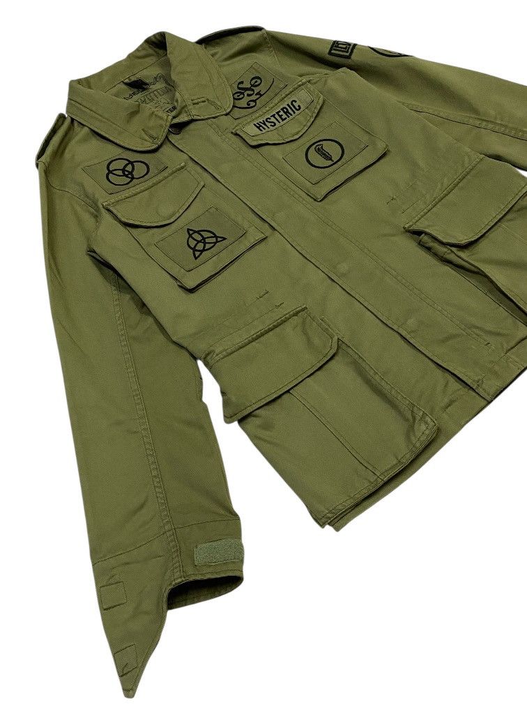 Hysteric Glamour X Led Zeppelin M-65 Military Field Jacket