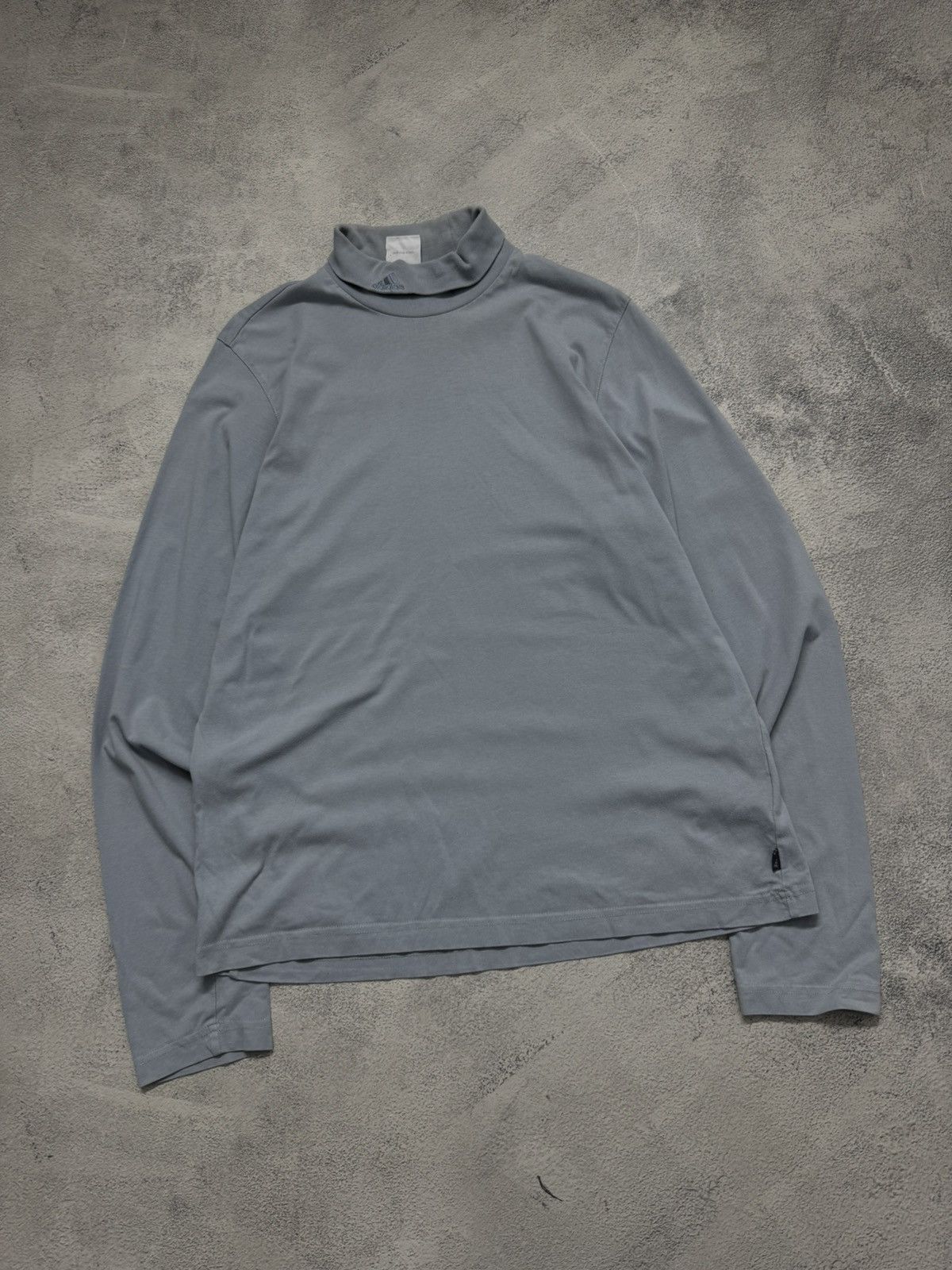 Adidas Vintage Y2k Adidas Mock Neck Long Sleeve 90’s Size US XL / EU 56 / 4 - 4 Thumbnail
