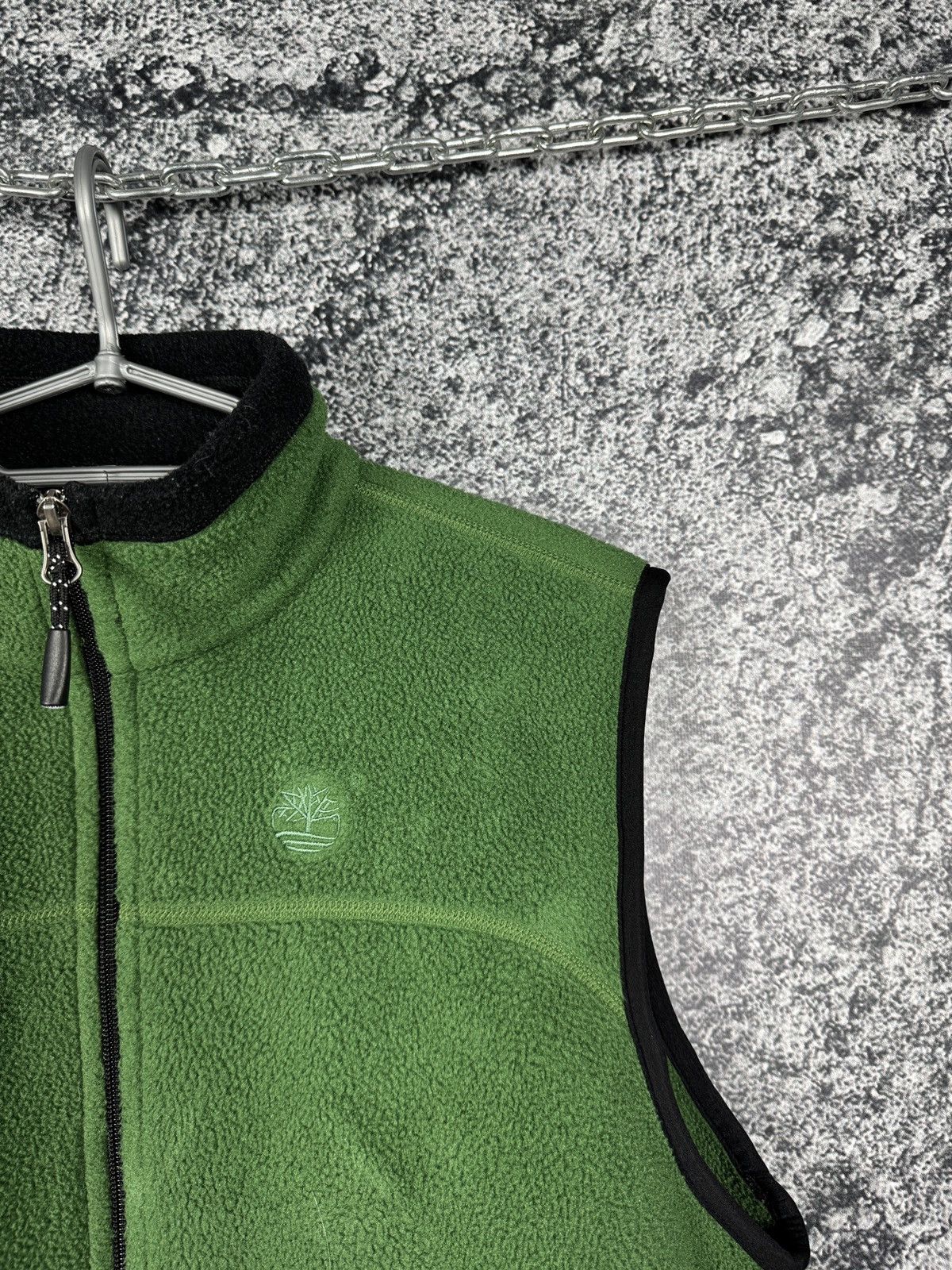 Timberland Men’s Timberland Vintage Fleece Vest Full Zip Jacket Size S Size US S / EU 44-46 / 1 - 4 Thumbnail