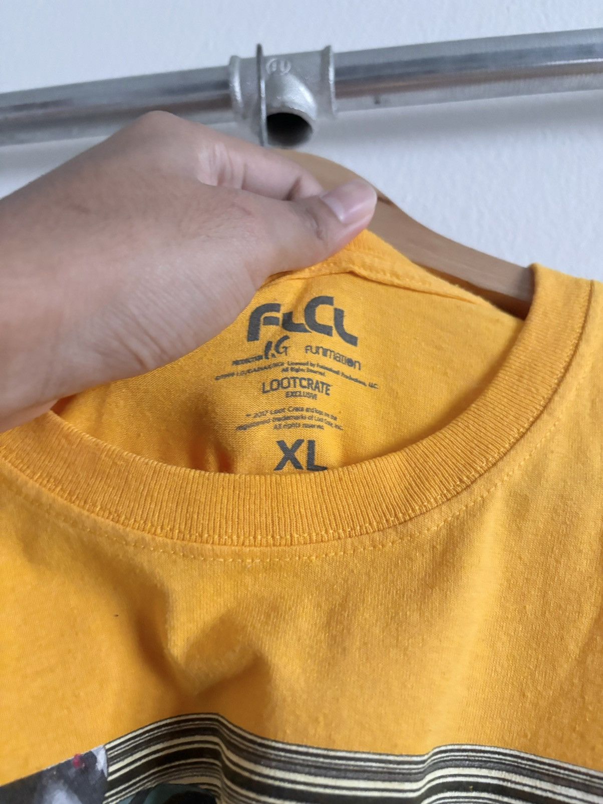 Anime Vintage FLCL Fooly Cooly Shirt Size US XL / EU 56 / 4 - 3 Thumbnail