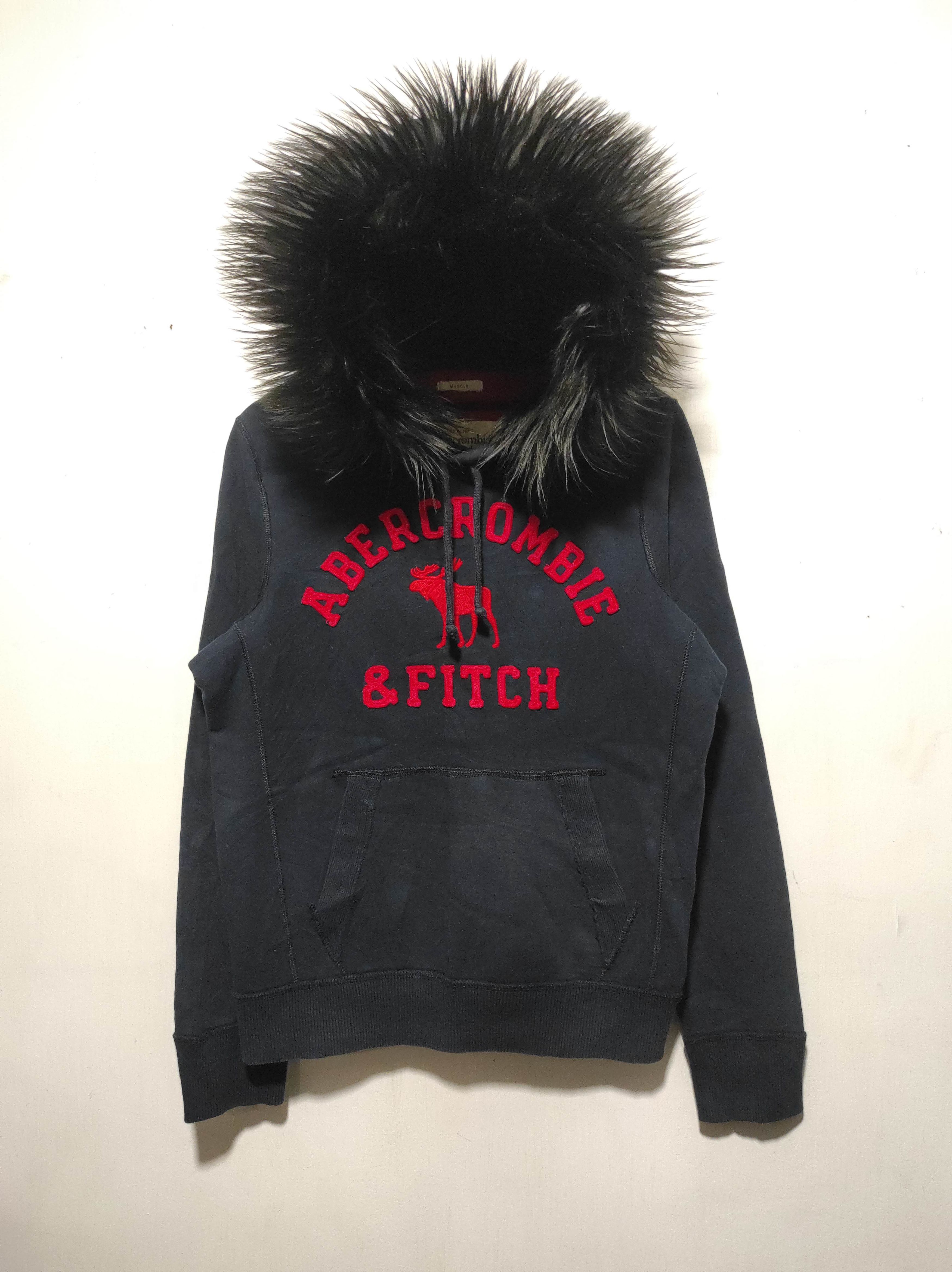 Hysteric Glamour Abercrombie Fur Hoodie i6w9 LGB style navy Size US M / EU 48-50 / 2 - 2 Thumbnail