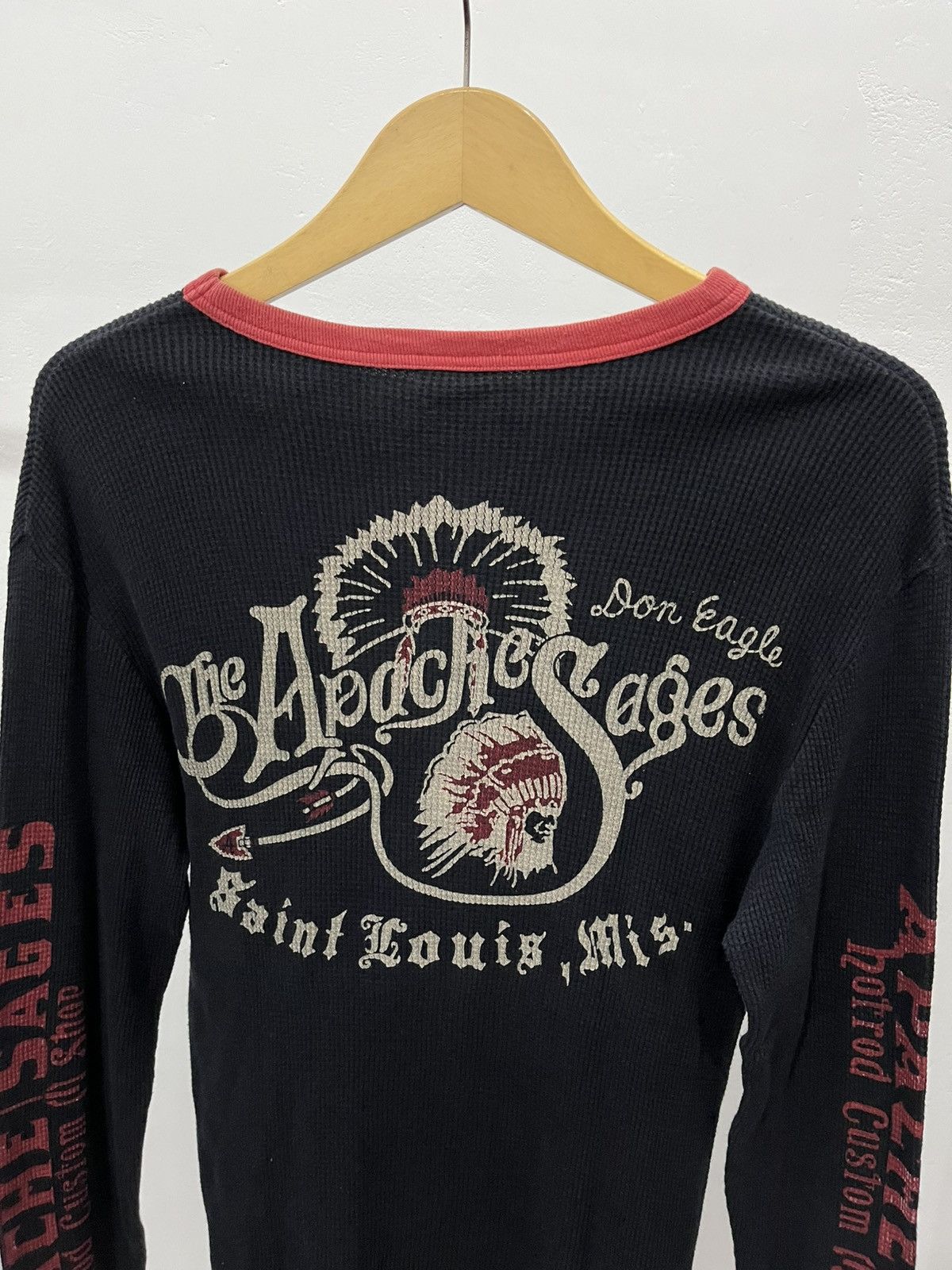 Hysteric Glamour Borubic mws apache waffle tee Size US S / EU 44-46 / 1 - 4 Thumbnail