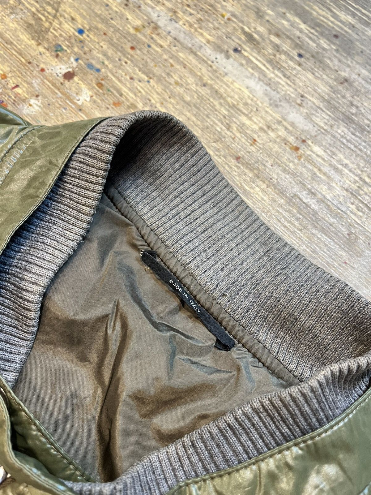 Gucci Gucci Green Polyamide Bomber Jacket - Frida Giannini Size US M / EU 48-50 / 2 - 10 Thumbnail