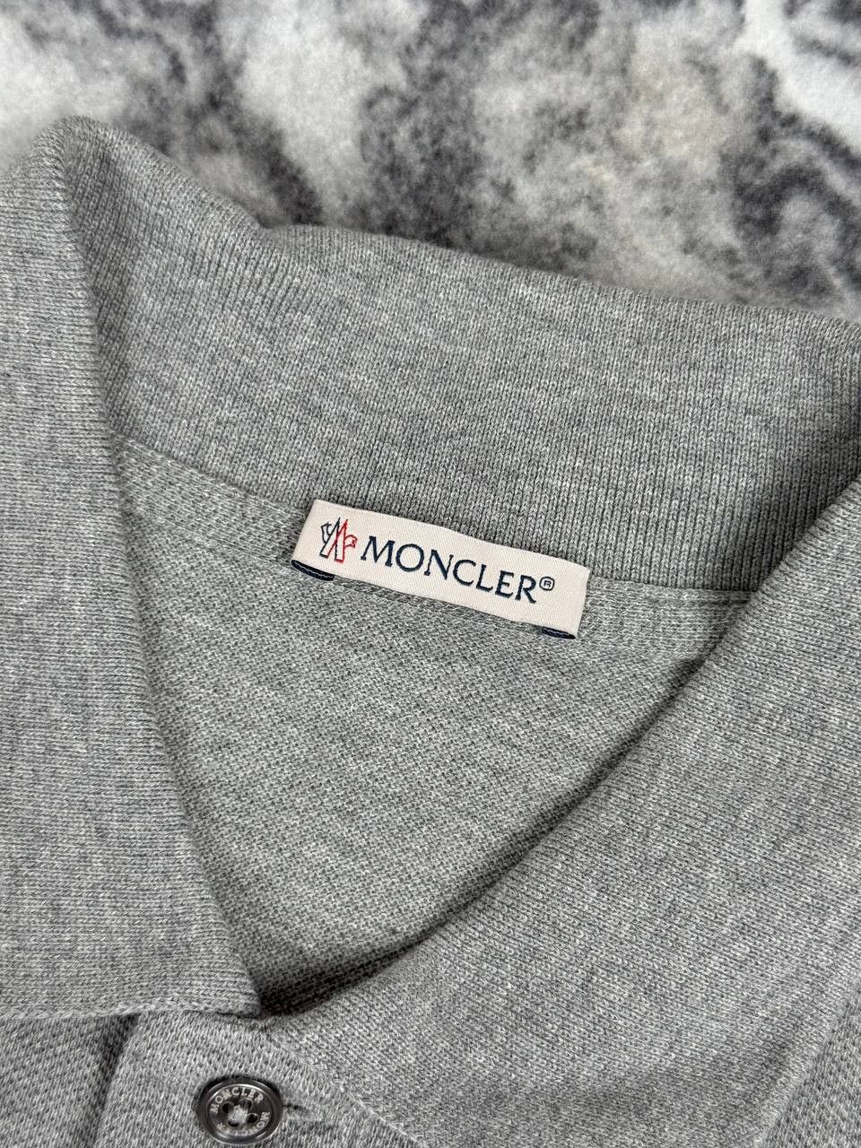 Moncler Moncler Maglia Polo Manica Corta Shirt Men Size S Gray Size US S / EU 44-46 / 1 - 5 Thumbnail