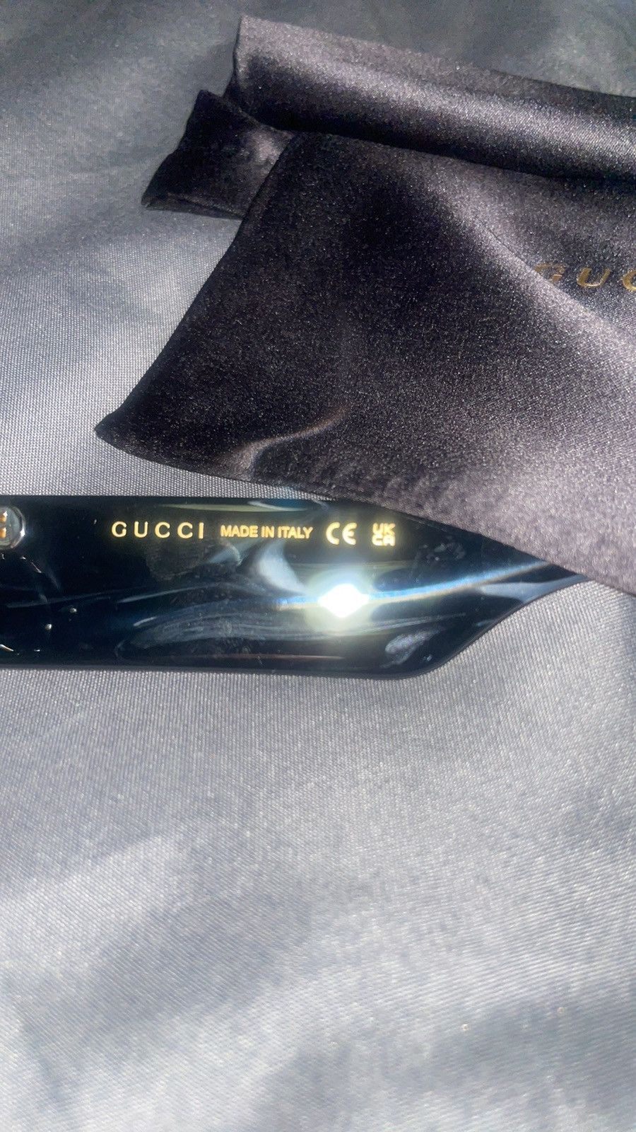 Gucci Gucci Rectangle Sunglasses GG0516S-013 Size ONE SIZE - 6 Thumbnail