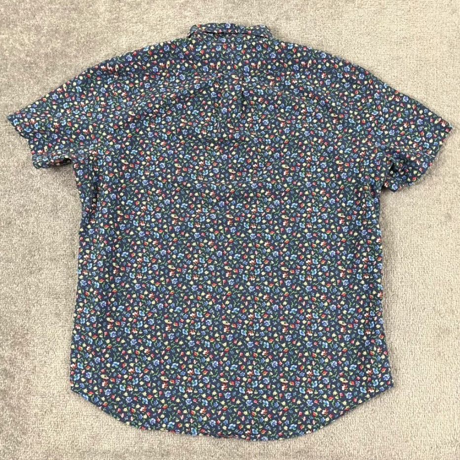 Ralph Lauren Ralph Lauren Shirt Mens Large Blue Floral Button Down Short Sleeve Pony Preppy Size US L / EU 52-54 / 3 - 7 Thumbnail