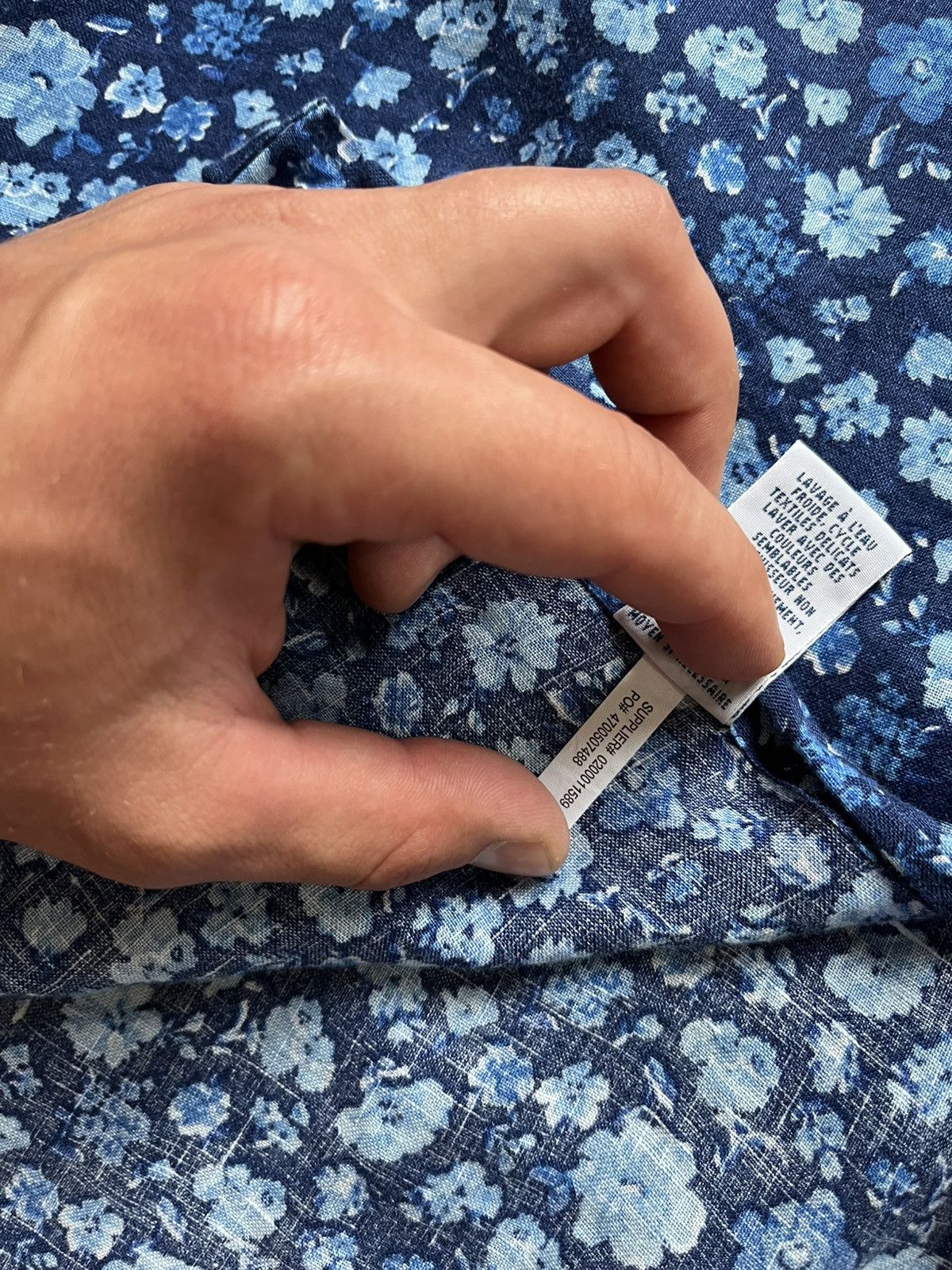 Polo Ralph Lauren Polo Ralph Lauren Linen Floral Button Down Shirt Size US XL / EU 56 / 4 - 5 Thumbnail