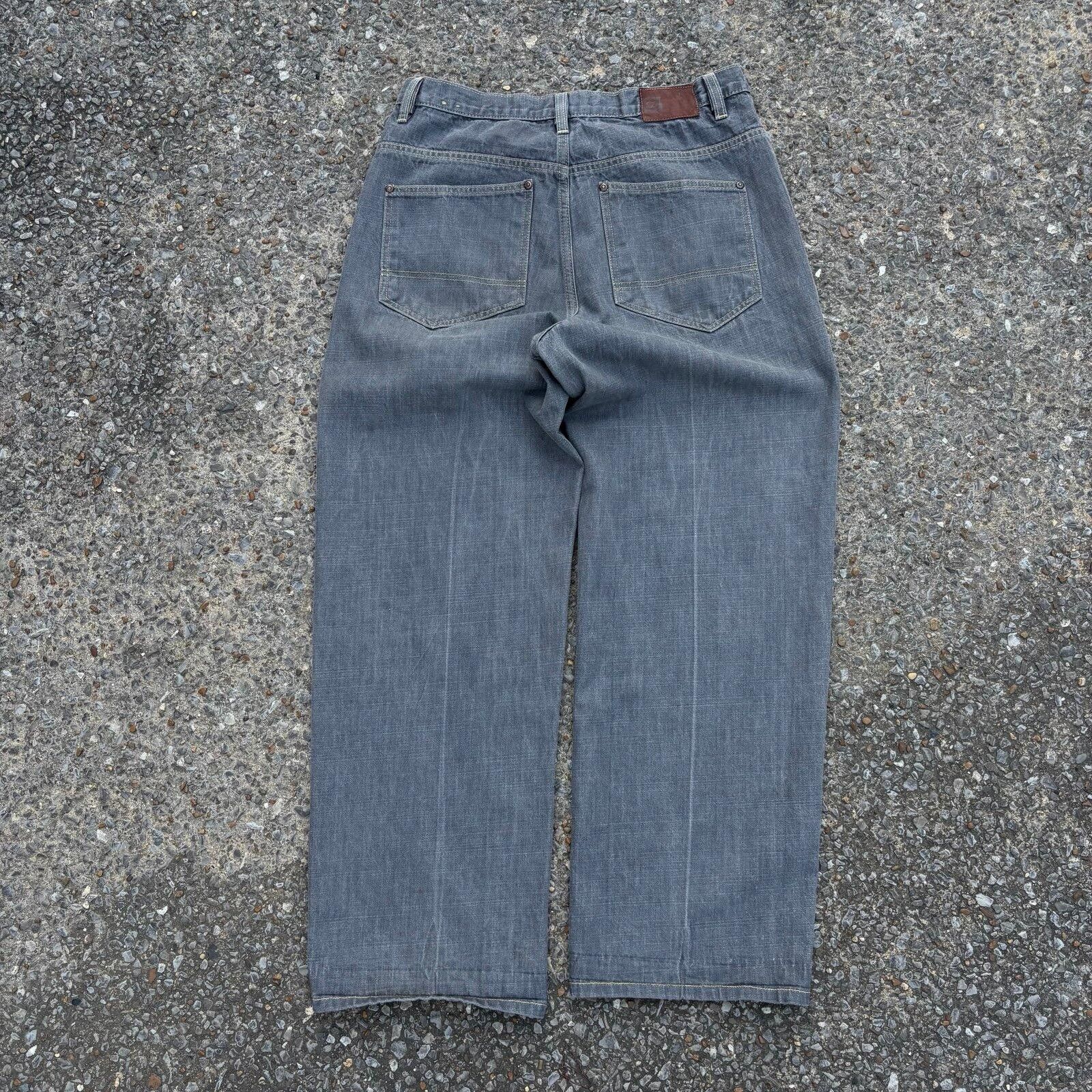 Ecko Unltd. Y2K skater gray baggy denim jean Size US 34 / EU 50 - 1 Thumbnail