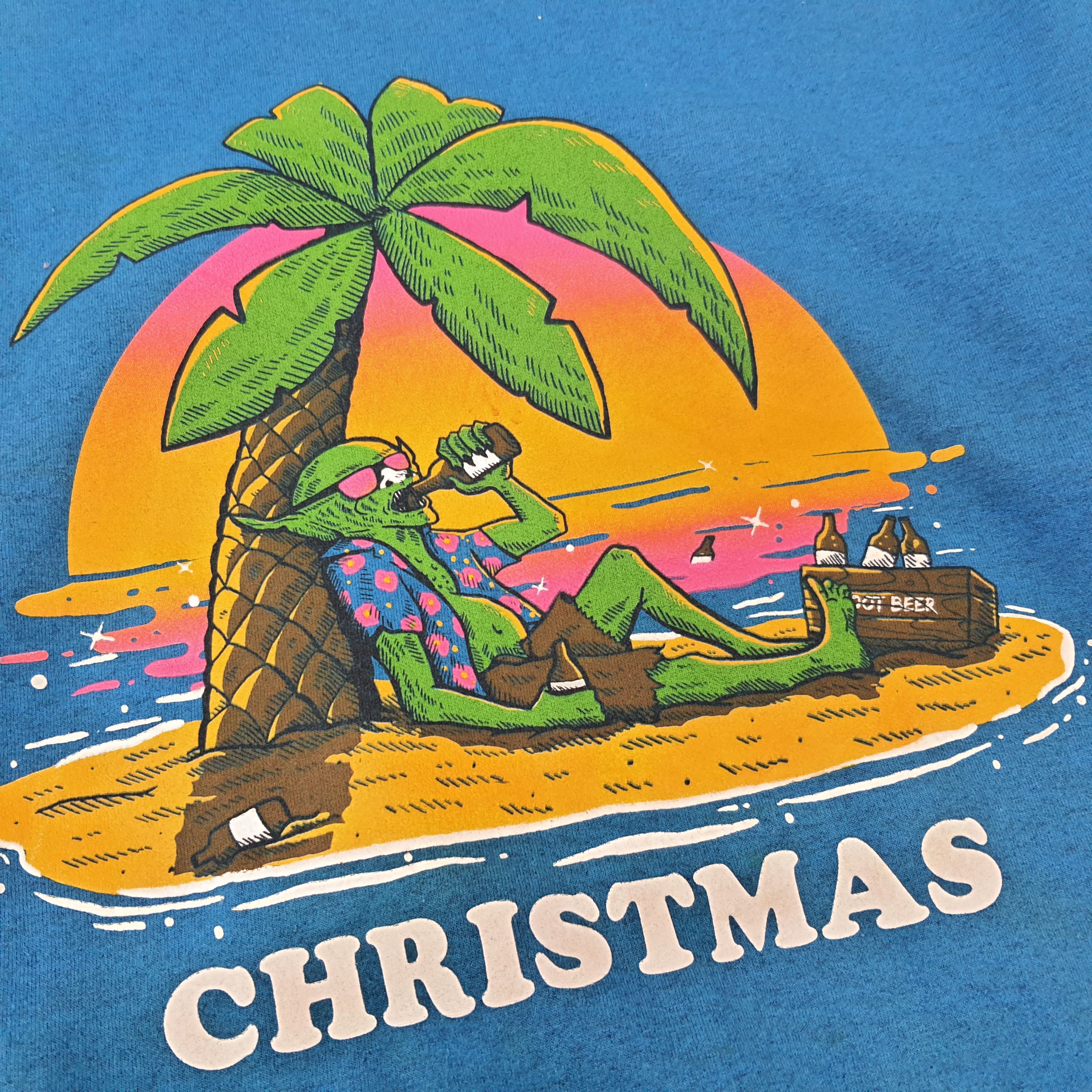 Vintage Vintage Christmas Island 90s Sweatshirt C255N17 Size US M / EU 48-50 / 2 - 2 Thumbnail