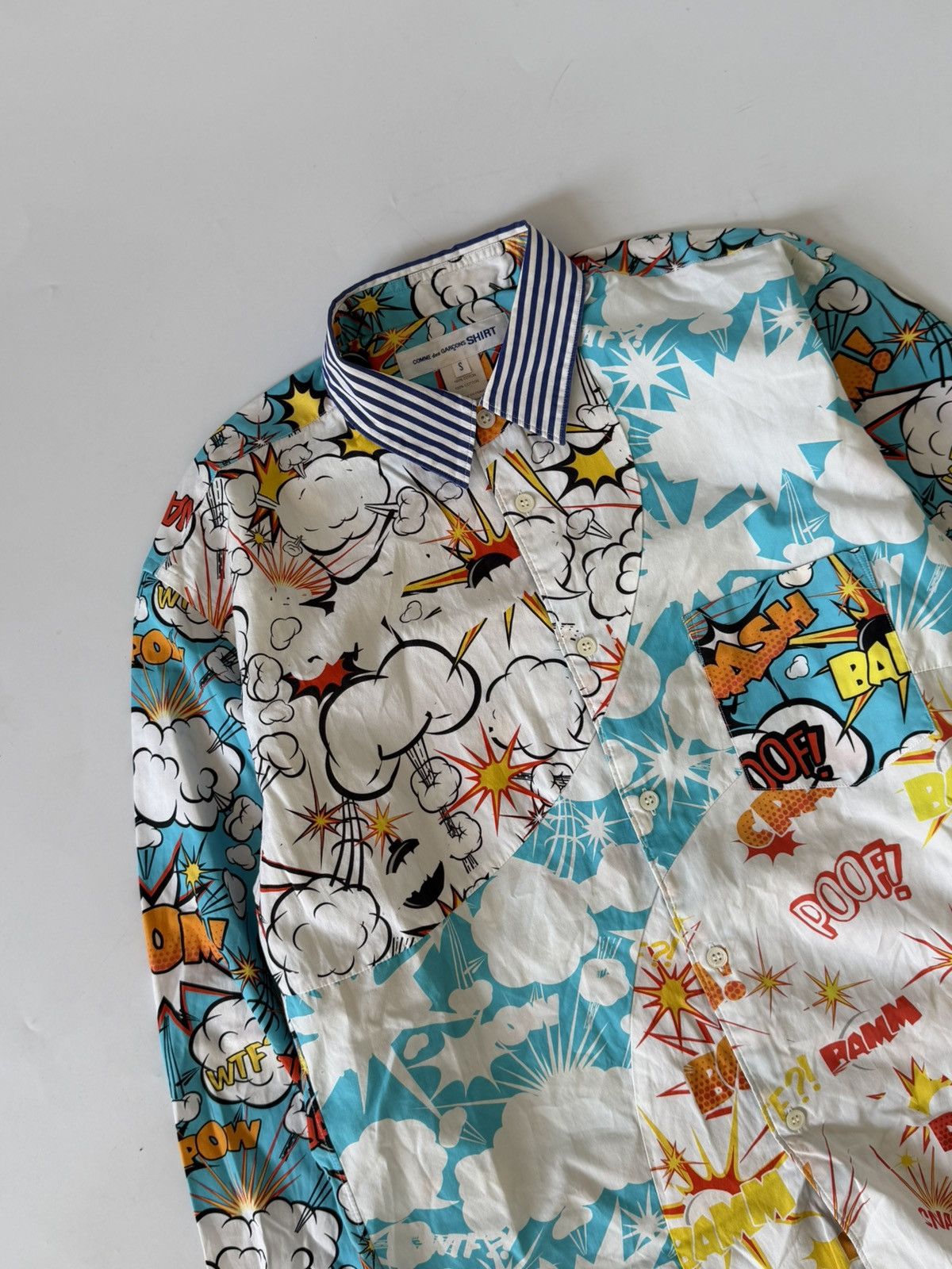 Comme des Garcons Comme Des Garcons Shirt AW18 Comic Book Print Shirt Size US S / EU 44-46 / 1 - 4 Thumbnail