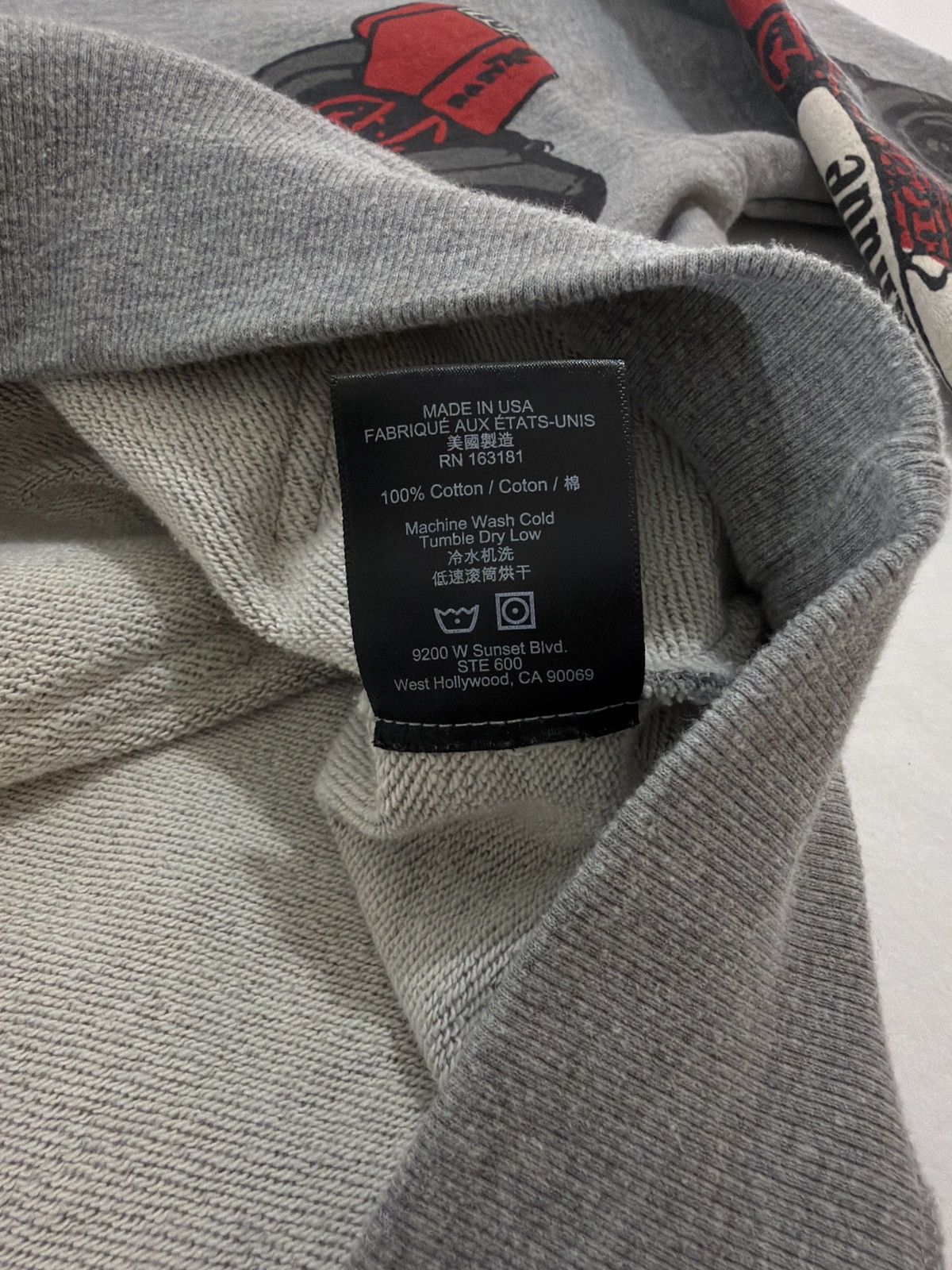 Rhude Rhude Graffiti Doodle Logo Hoodie Size US L / EU 52-54 / 3 - 8 Thumbnail