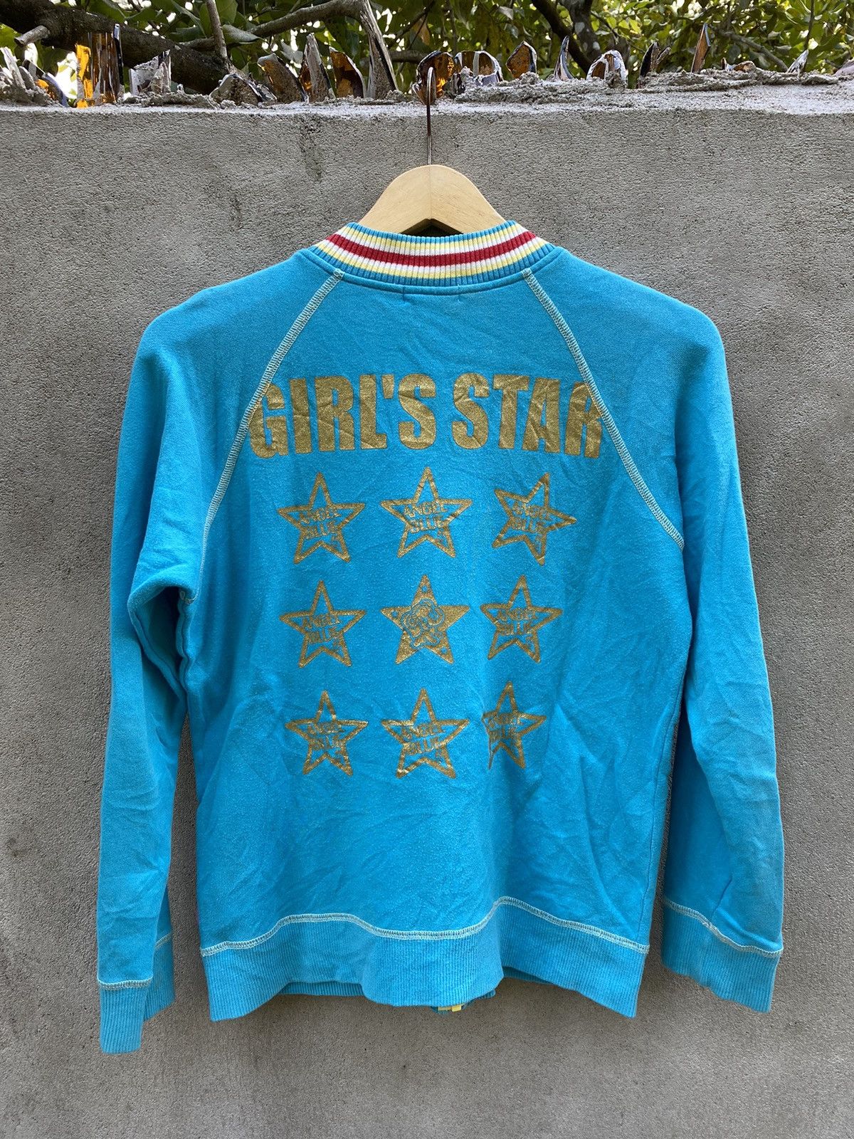 Beauty Beast 🖤BLACFRIDAY🖤Angel Blue Girl's Star Hoodie Size US L / EU 52-54 / 3 - 3 Thumbnail