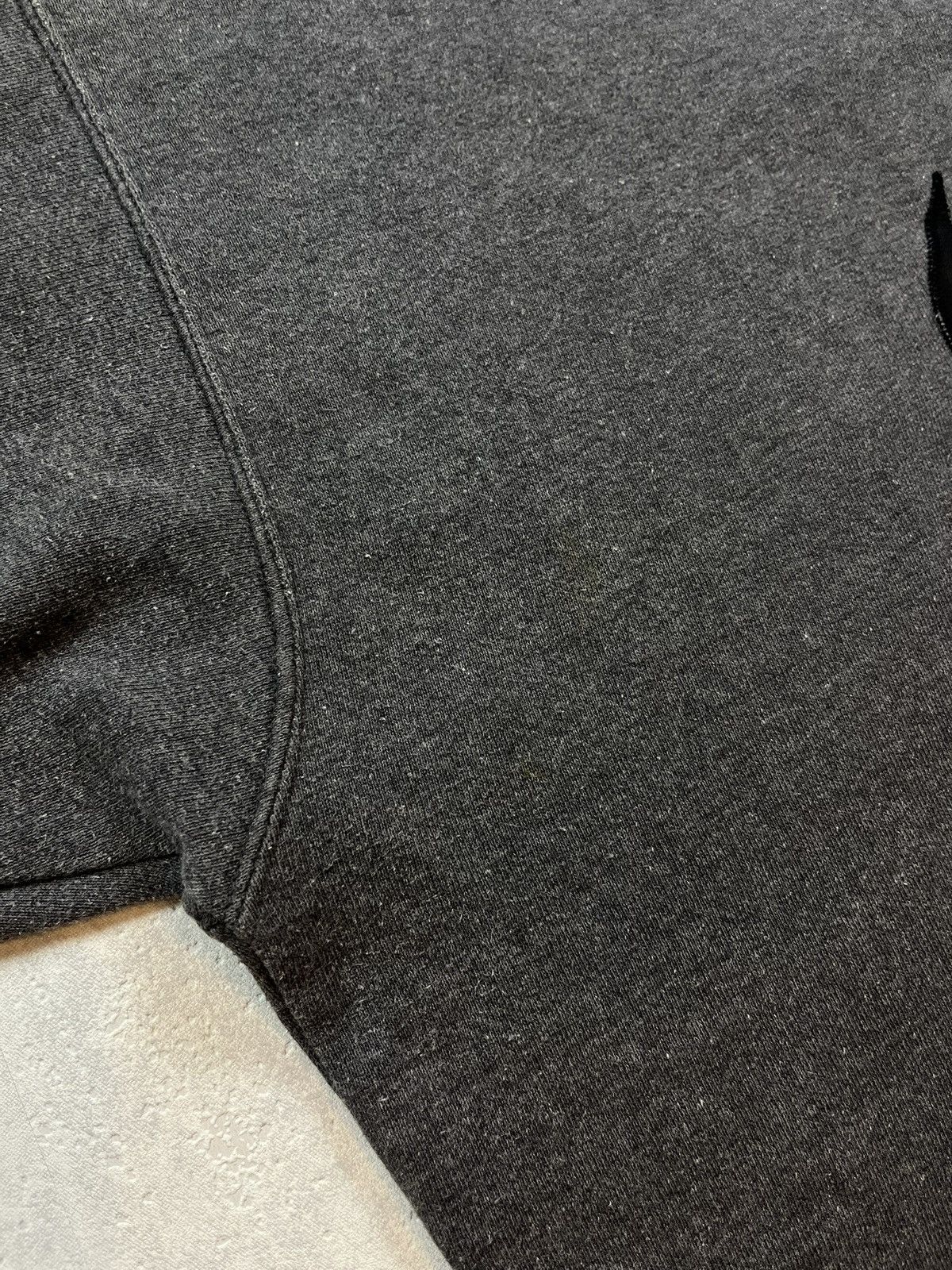 Nike × Vintage 90s Nike Big Central Swoosh Vintage Y2K Oversized Sweatshirt Size US M / EU 48-50 / 2 - 6 Thumbnail