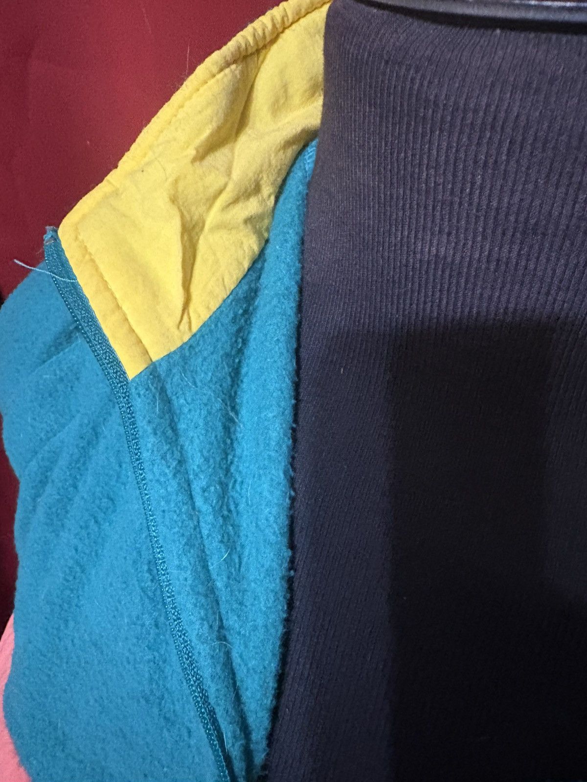 Eaton Vintage Eaton North Country Fleece Jacket 90’s Neon Pastel Size US L / EU 52-54 / 3 - 3 Thumbnail