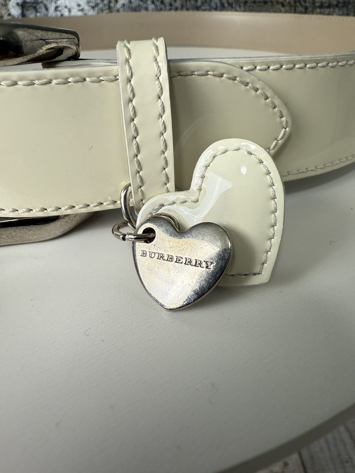 Burberry Burberry Heart Detail Nova Check Belt Size ONE SIZE - 12 Thumbnail