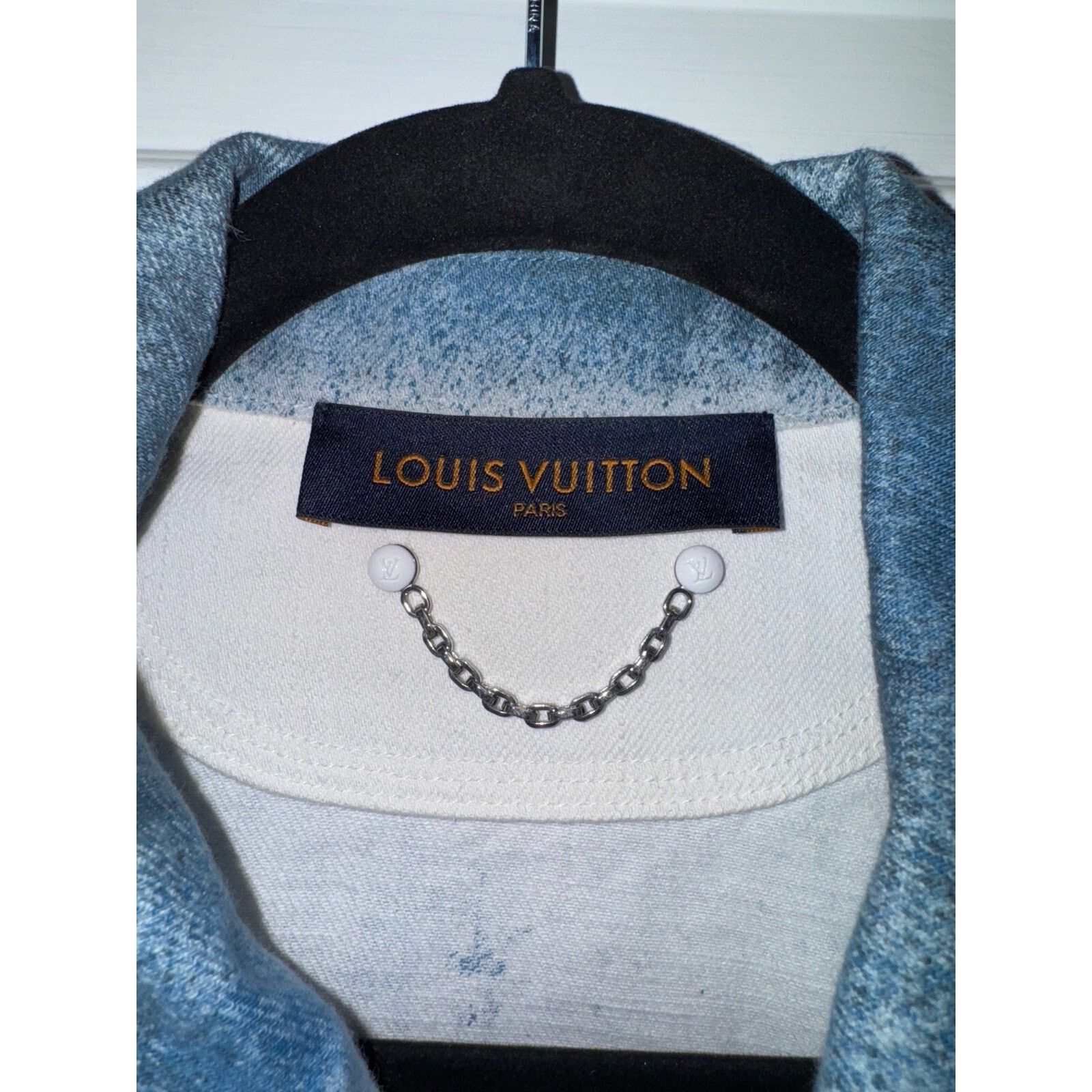 Louis Vuitton Louis Vuitton Workwear Monogram Blue White Denim Jacket S Size US S / EU 44-46 / 1 - 9 Thumbnail