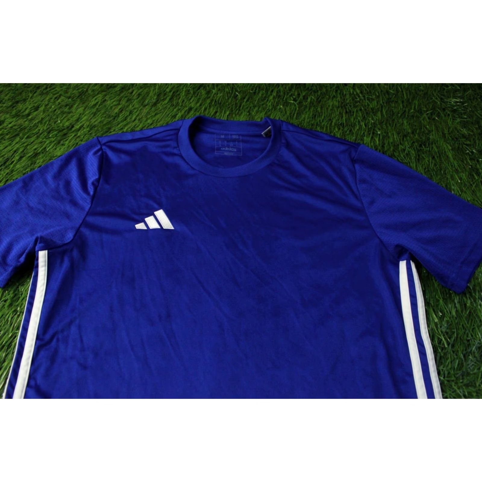 Adidas ADIDAS Performance TABELA ORIGINAL Football Shirt Short Sleeve M Blue and White Men Adidas Performance Jersey 2024 T-Shirt Football Mens Size M Size US M / EU 48-50 / 2 - 2 Thumbnail