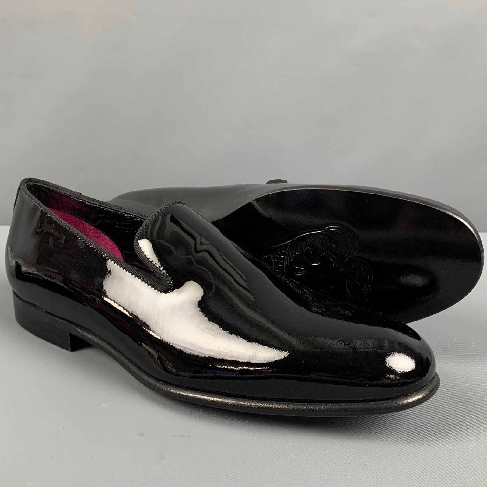 Paul Smith PAUL SMITH Size 7 Black Patent Leather Slip On Loafers Size US 7 / EU 40 - 5 Thumbnail