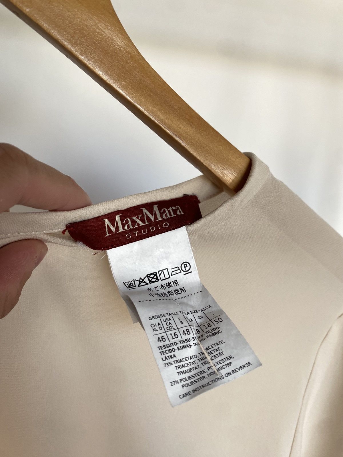 Max Mara Max Mara Blouse Size XXL / US 16-18 / IT 52-54 - 5 Thumbnail