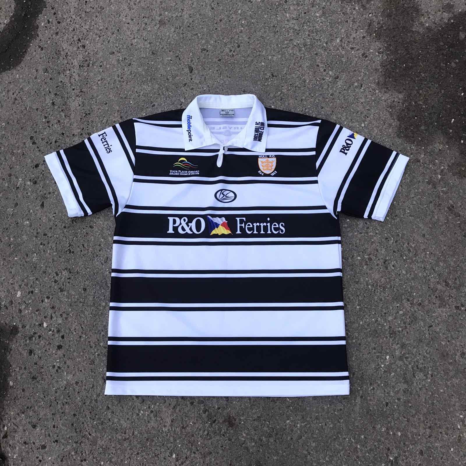 Rare Hull F.C. ISC Rugby League Shirt Jersey Kit Sz XL