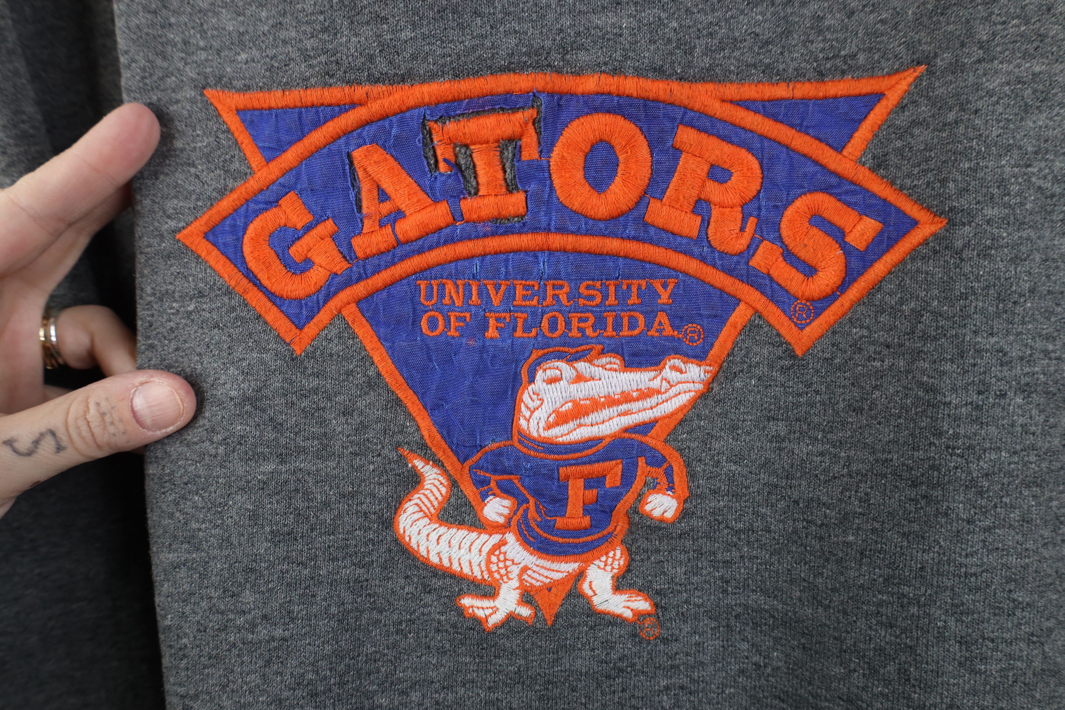 Vintage Vintage 90s University of Florida Crewneck Sweatshirt USA Size US L / EU 52-54 / 3 - 4 Thumbnail