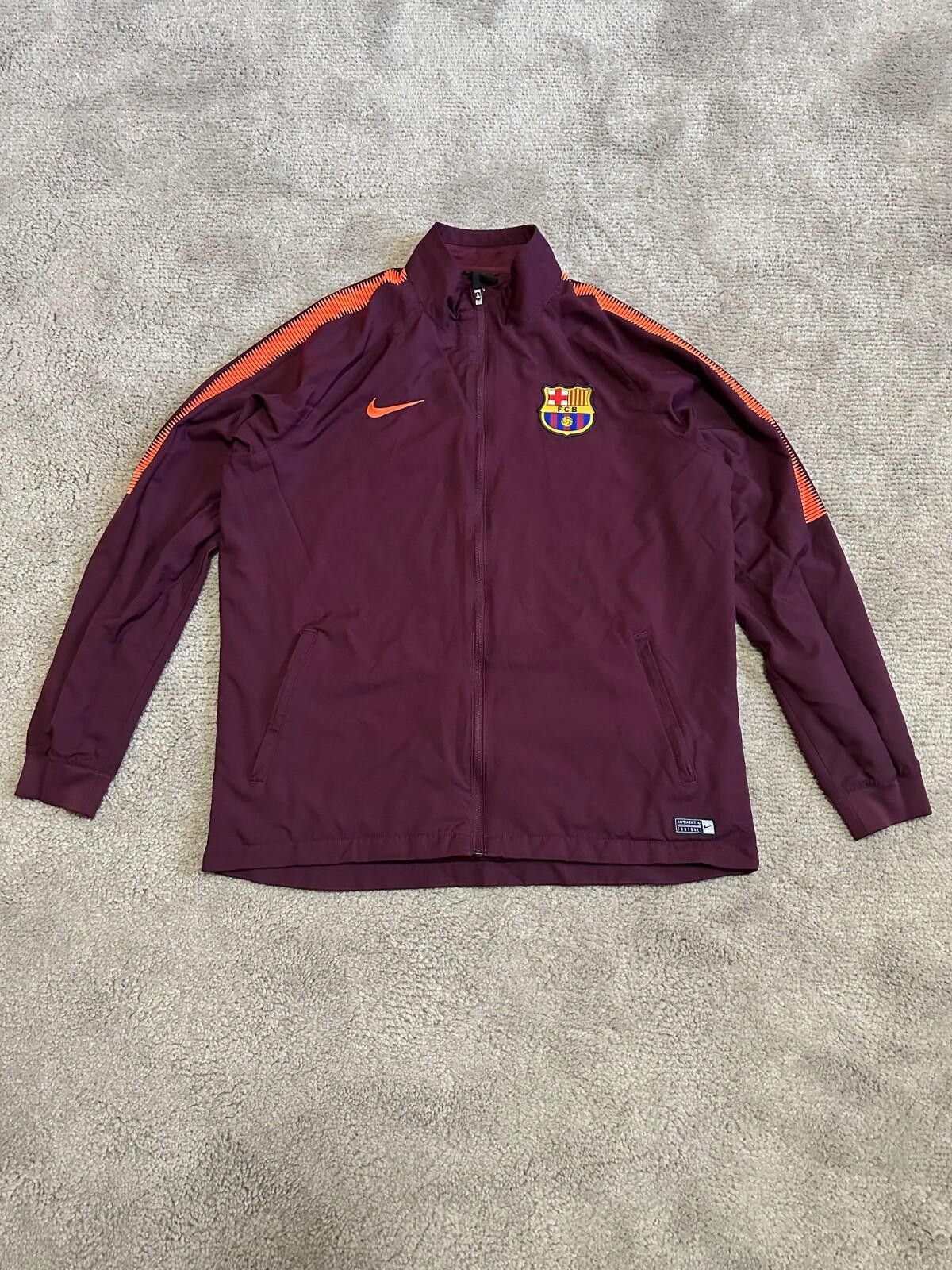 Nike Nike FC Barcelona Training Jacket Shirt Jersey Sweatshirt XL Size US XL / EU 56 / 4 - 1 Thumbnail