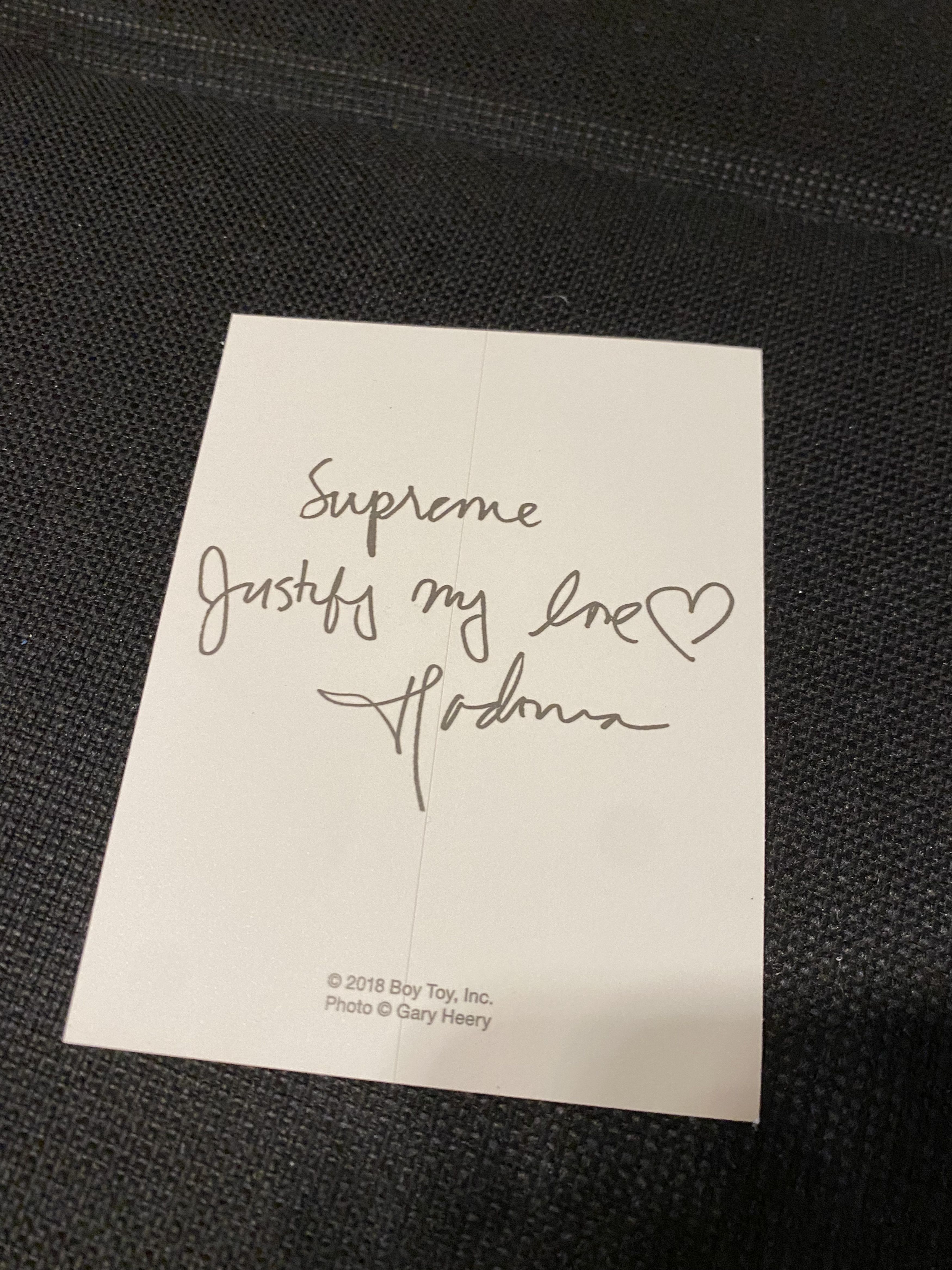Supreme Supreme Madonna Sticker Size ONE SIZE - 2 Thumbnail