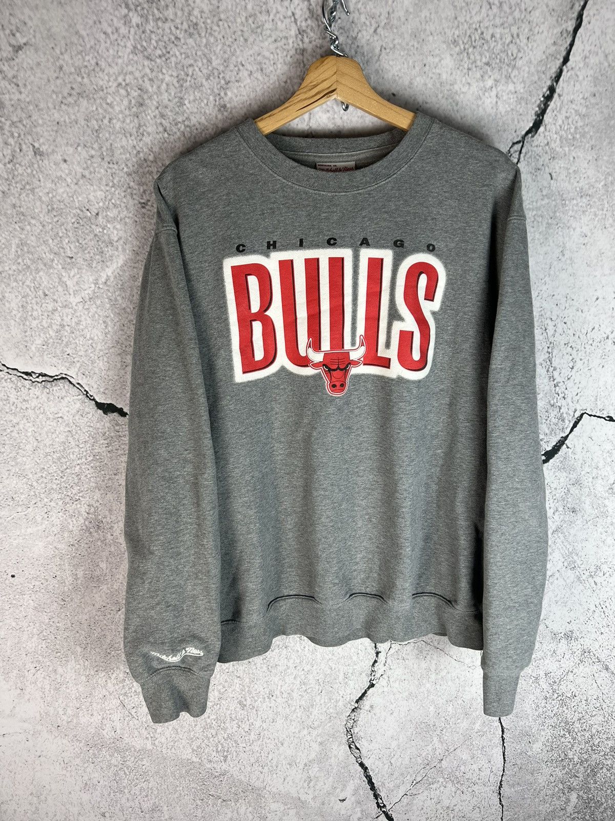 Mitchell & Ness 90s Vintage Team x Chicago Bulls Center Logo Sweat Size US XXL / EU 58 / 5 - 1 Thumbnail