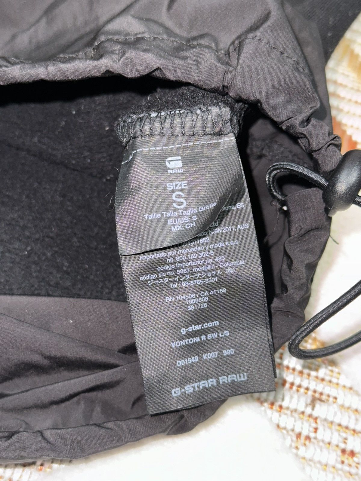 G-Star G-STAR RAW JUST THE PRODUCT DRILL Y2K SIZE S Size US S / EU 44-46 / 1 - 7 Thumbnail