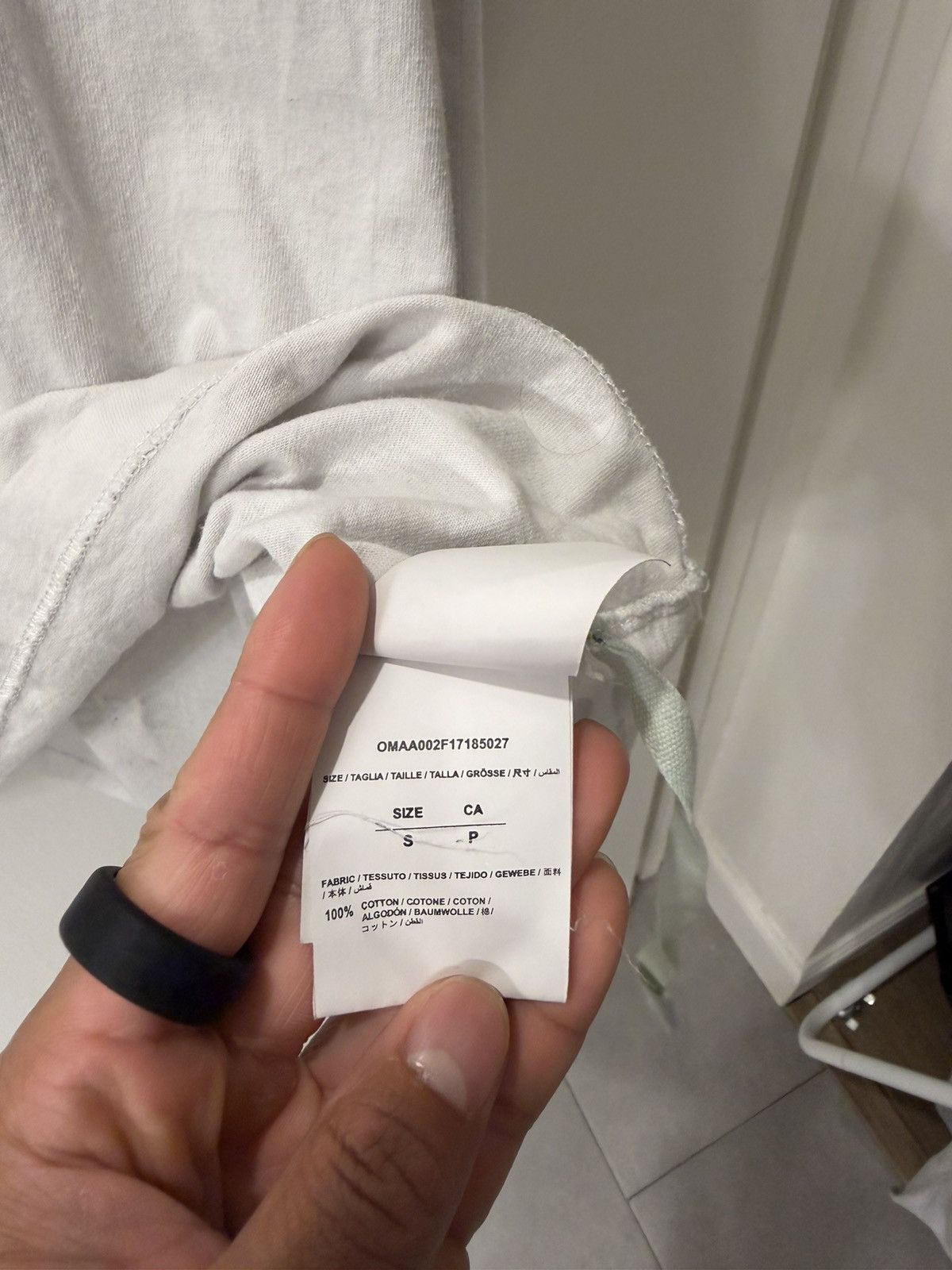 Off-White Off-White "Seeing Things" Ladder T-shirt Size US S / EU 44-46 / 1 - 6 Thumbnail