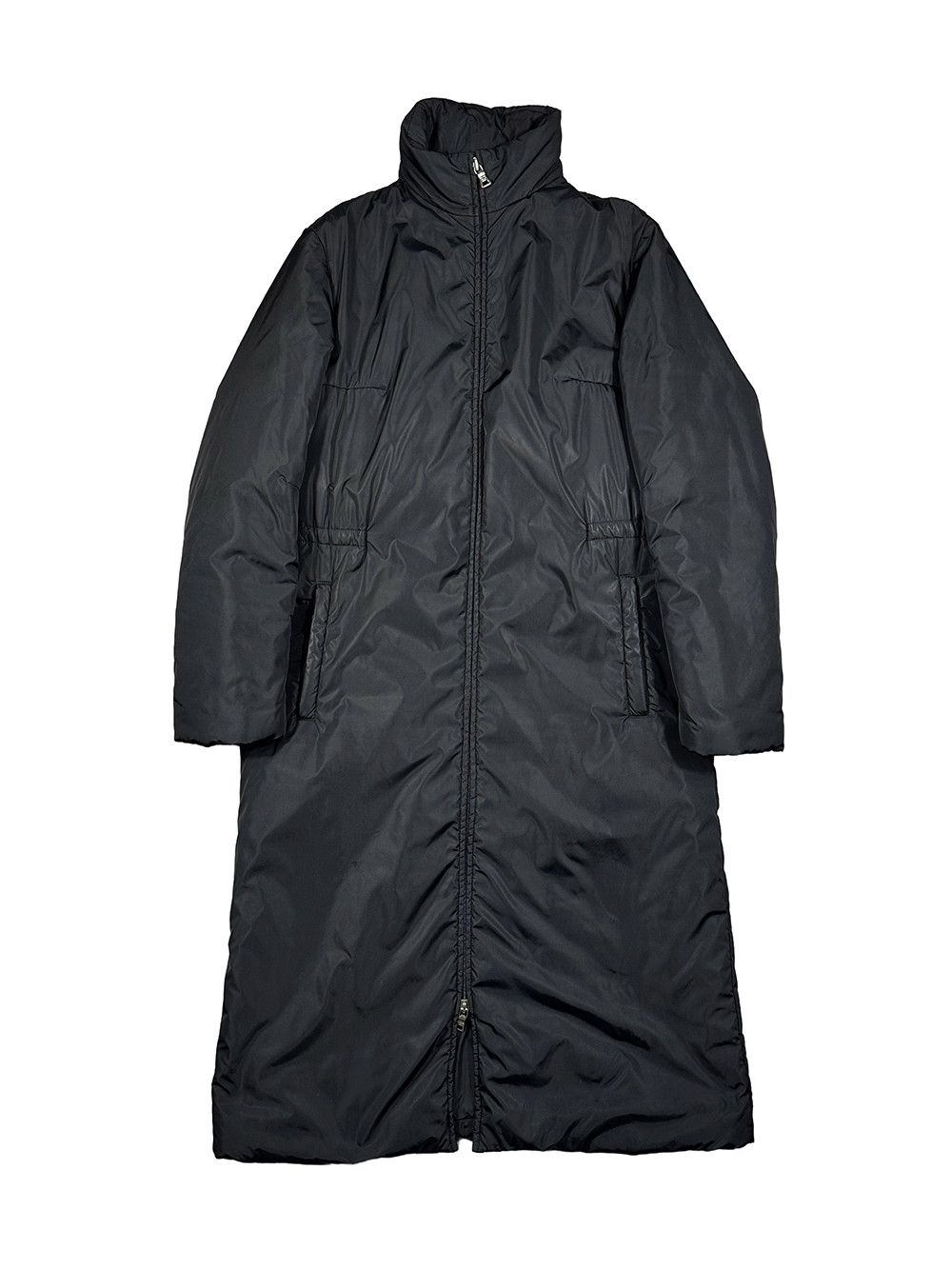 Prada Prada Linea Rossa Black Retractable Hood Parka Size M / US 6-8 / IT 42-44 - 2 Thumbnail
