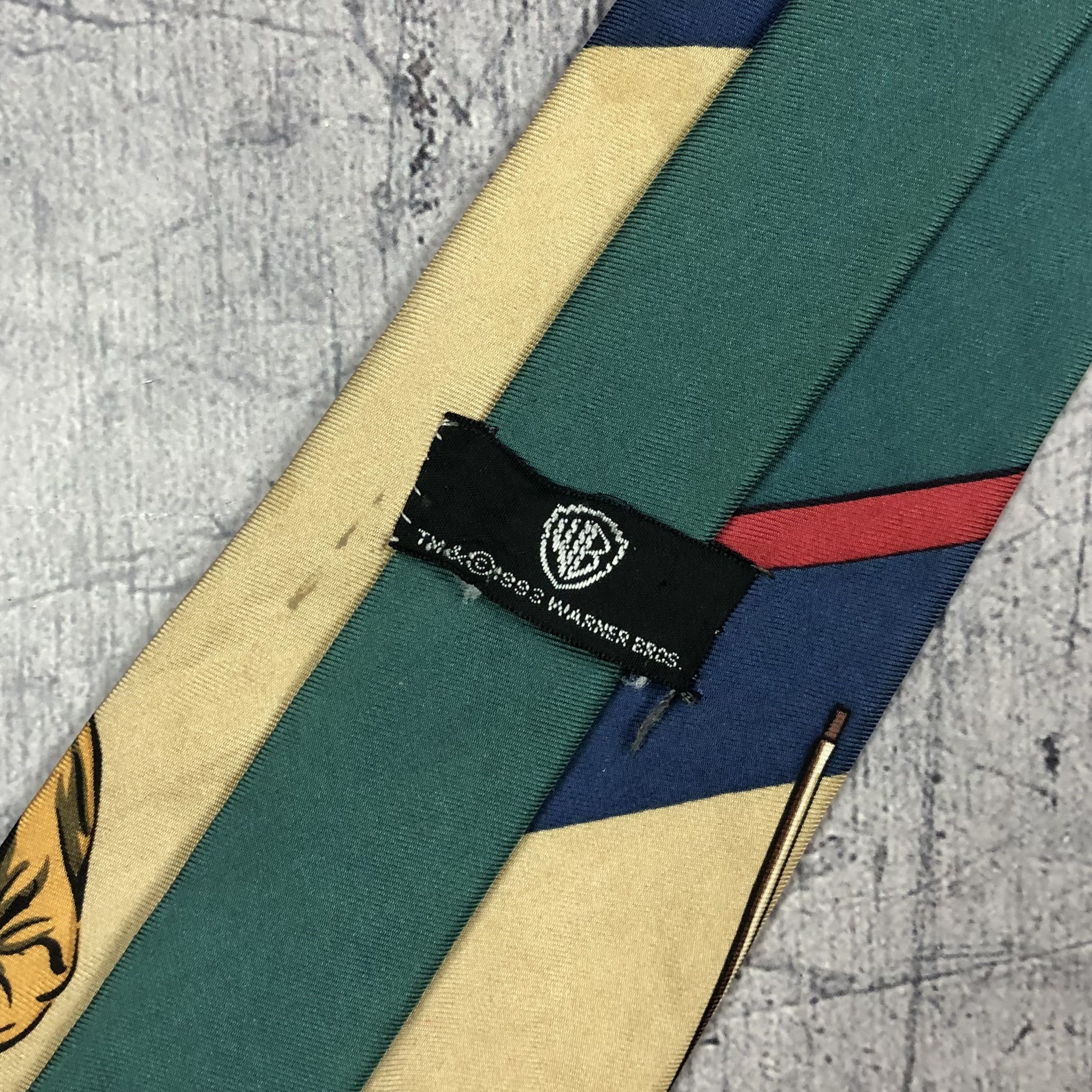 Warner Bros Vintage 1992 Warner Bros Billiards Looney Tunes Tie Size ONE SIZE - 6 Thumbnail