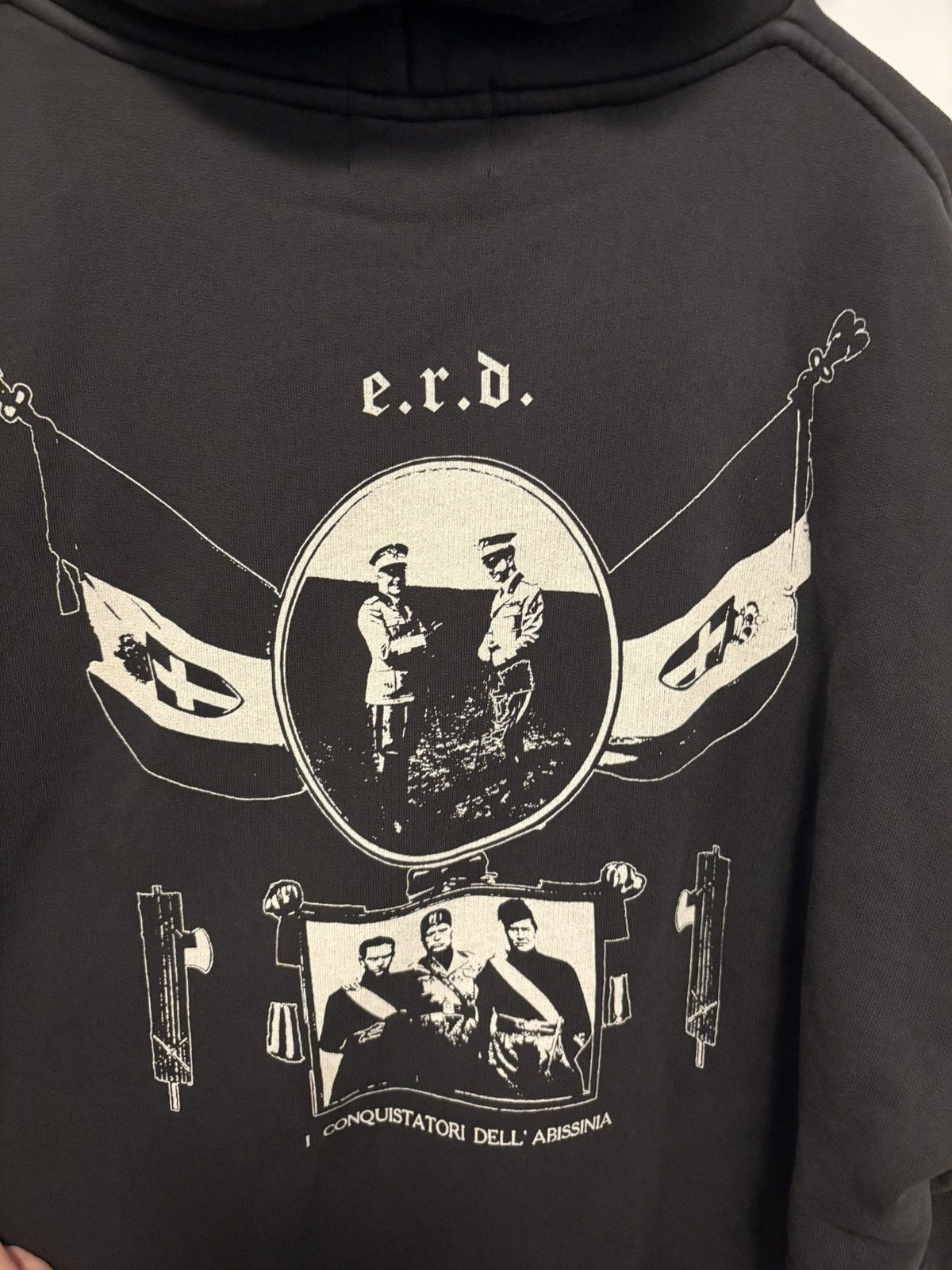 Enfants Riches Deprimes Enfants riches deprimes Maxfield 1/20 Mussolini hoodie sz M Size US M / EU 48-50 / 2 - 12 Thumbnail