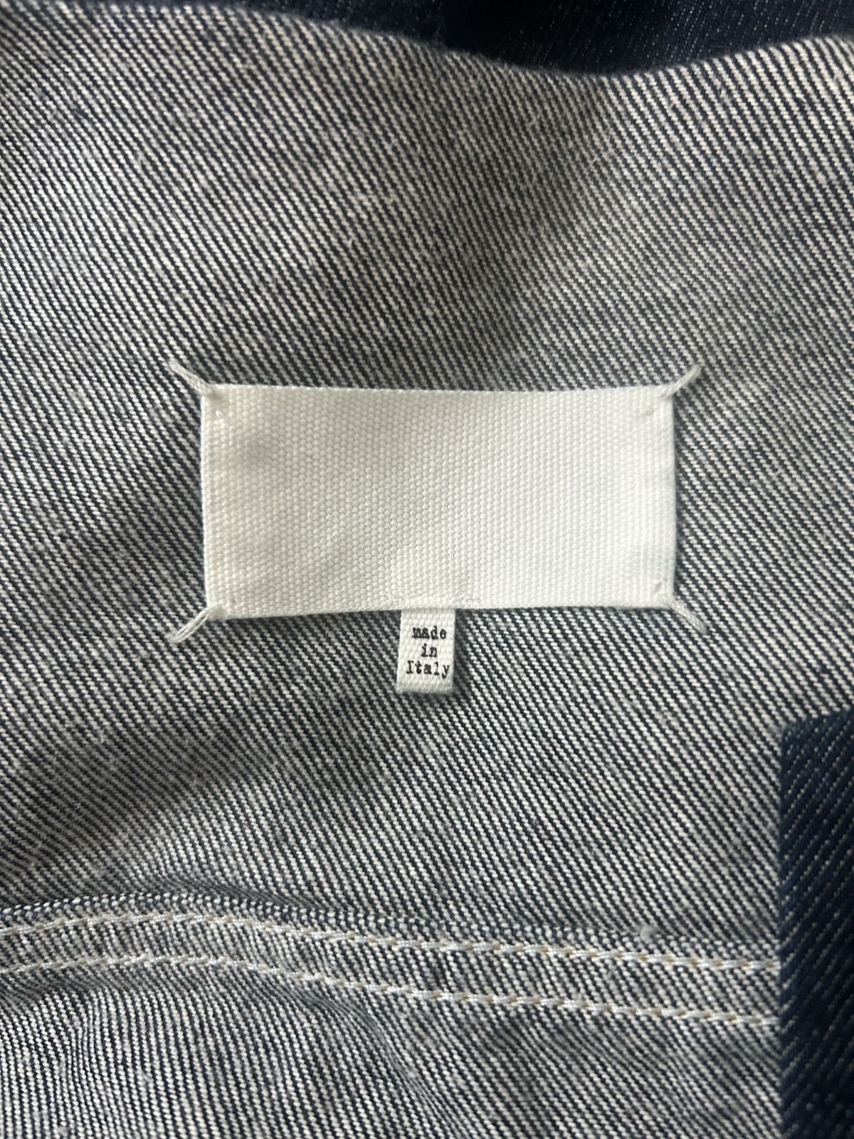 Maison Margiela FW23 Distressed Cut Off Denim Jacket Size US M / EU 48-50 / 2 - 6 Thumbnail