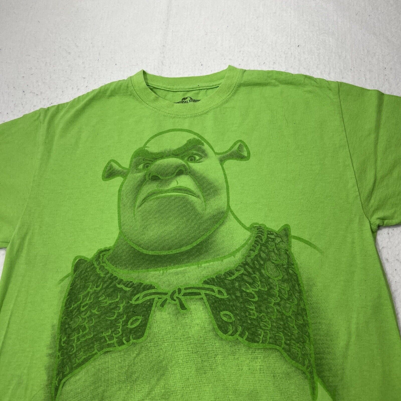 Universal Studios Universal Studios Medium Shrek 4-D Green Graphic T Shirt Size US M / EU 48-50 / 2 - 2 Thumbnail